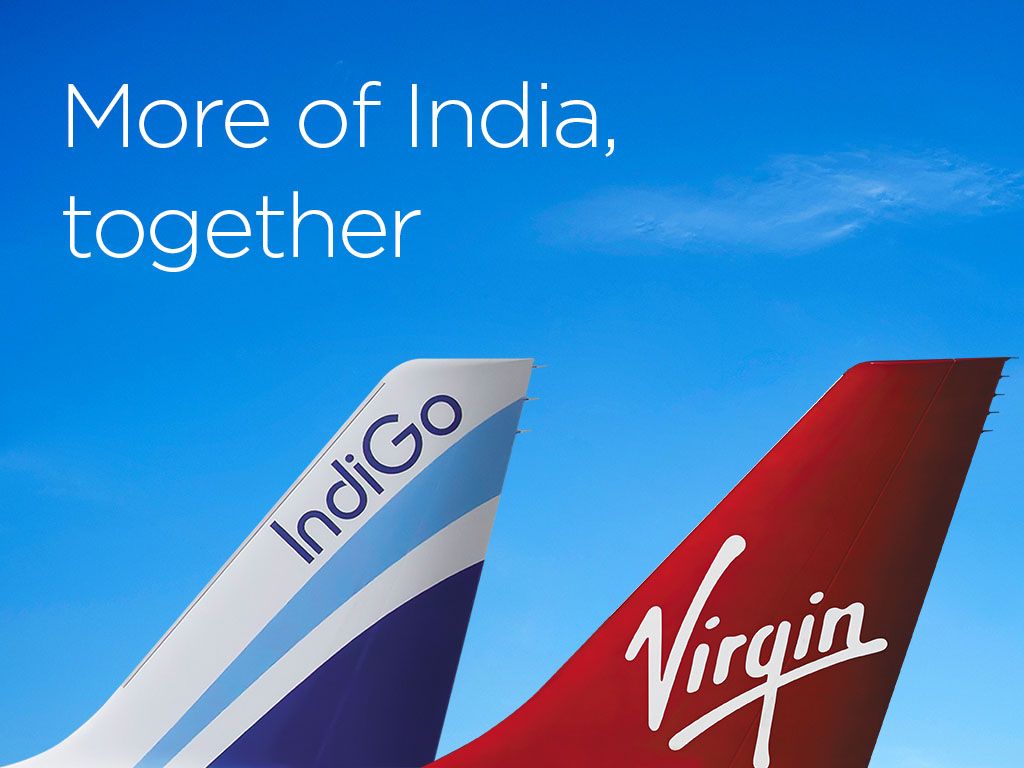 Virgin Atlantic Launches New IndiGo Codeshare Agreement