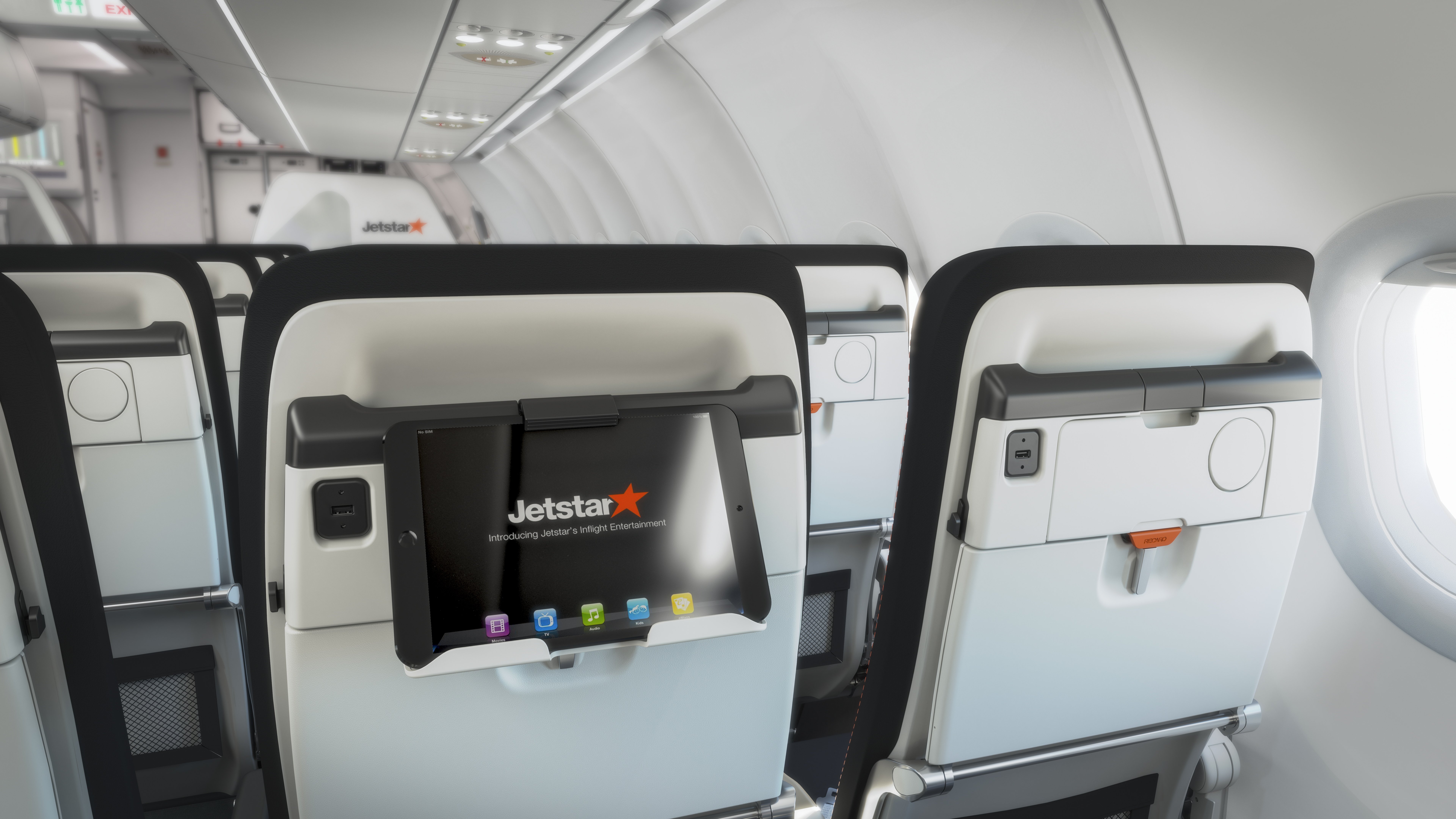 First Look Inside Jetstar's New Airbus A321neo Cabin