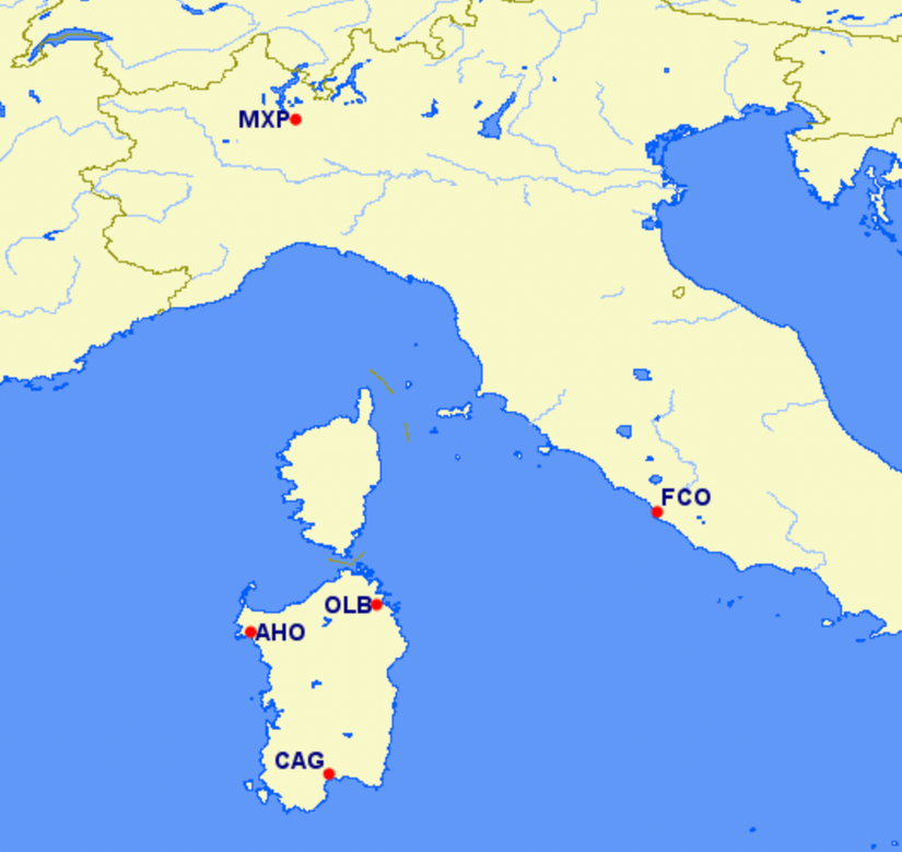 A Brief Guide: Which Airports Serve The Italian Island Of Sardinia?