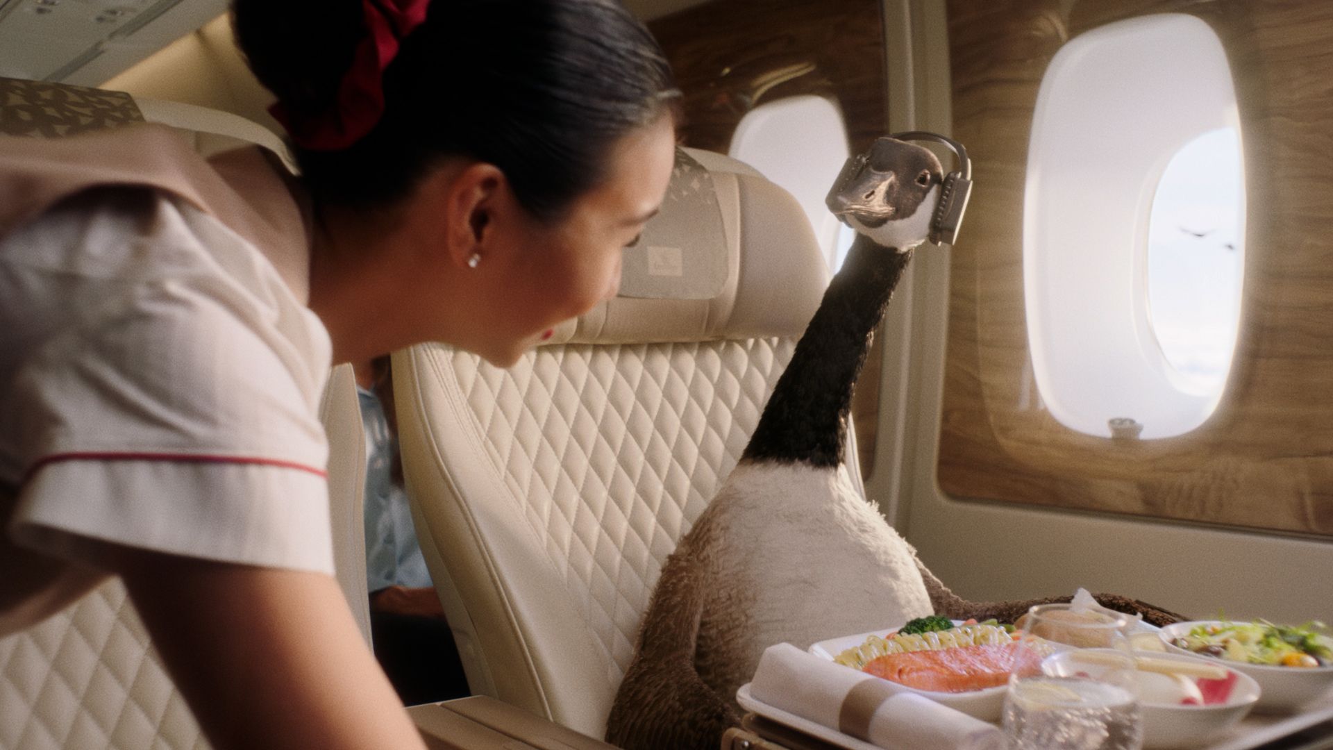 Emirates' Latest Brand Ambassador Is... A Goose Called Gerry!