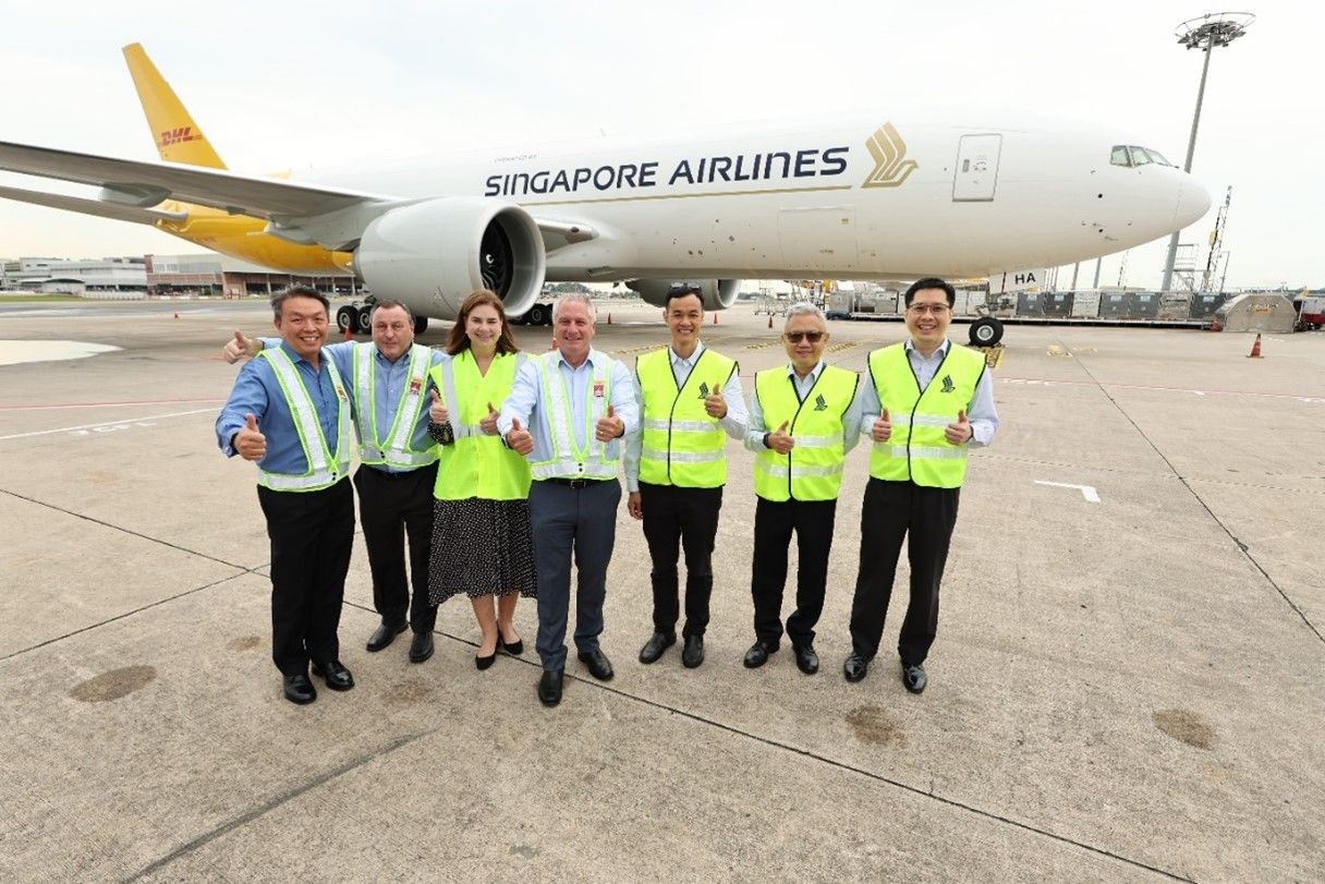 Singapore Airlines Joins Forces With DHL To Operate US-Bound Cargo
