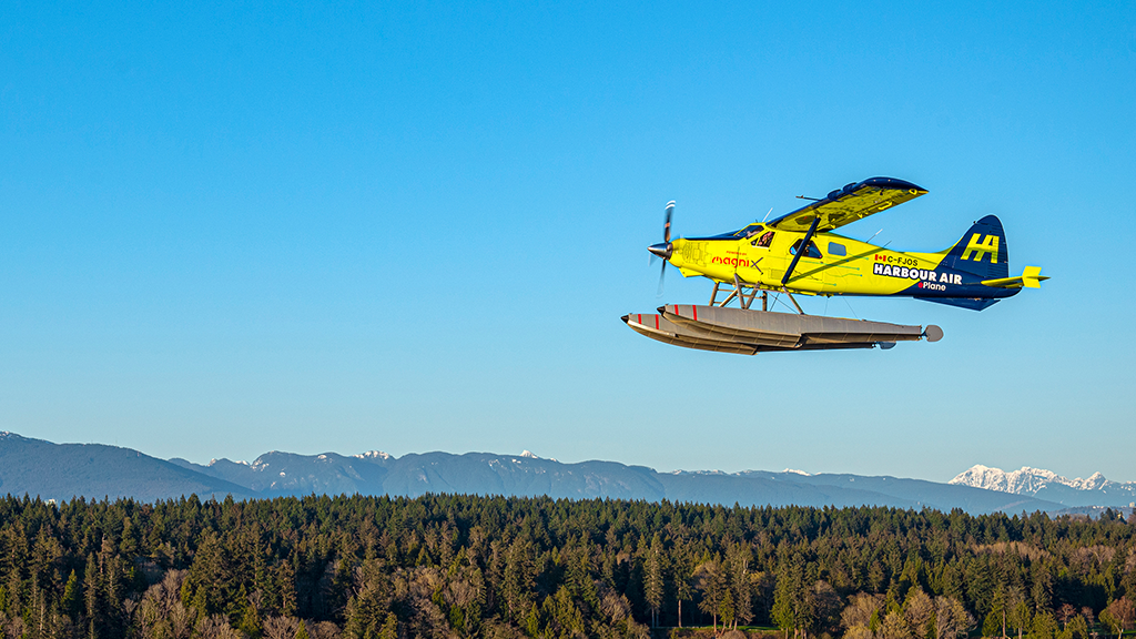 Canadian Seaplane Operator Harbour Air Completes First All-Electric Point-To-Point Test Flight