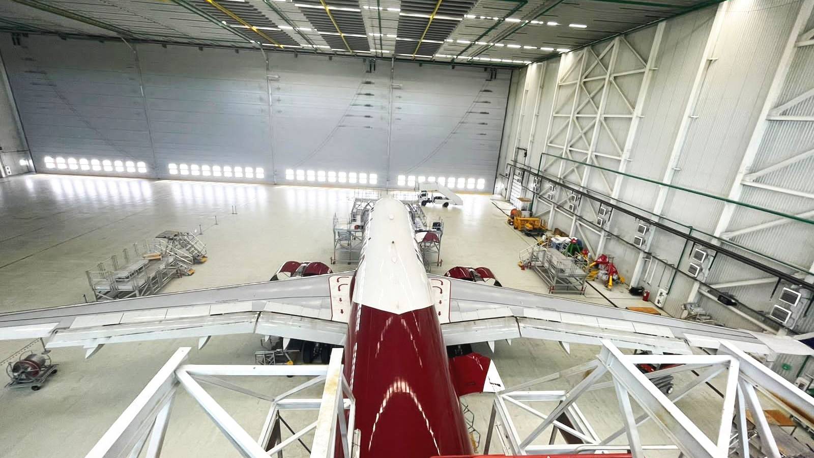 Air Astana Completes Its 1st Airbus A320 C2 Maintenance Check