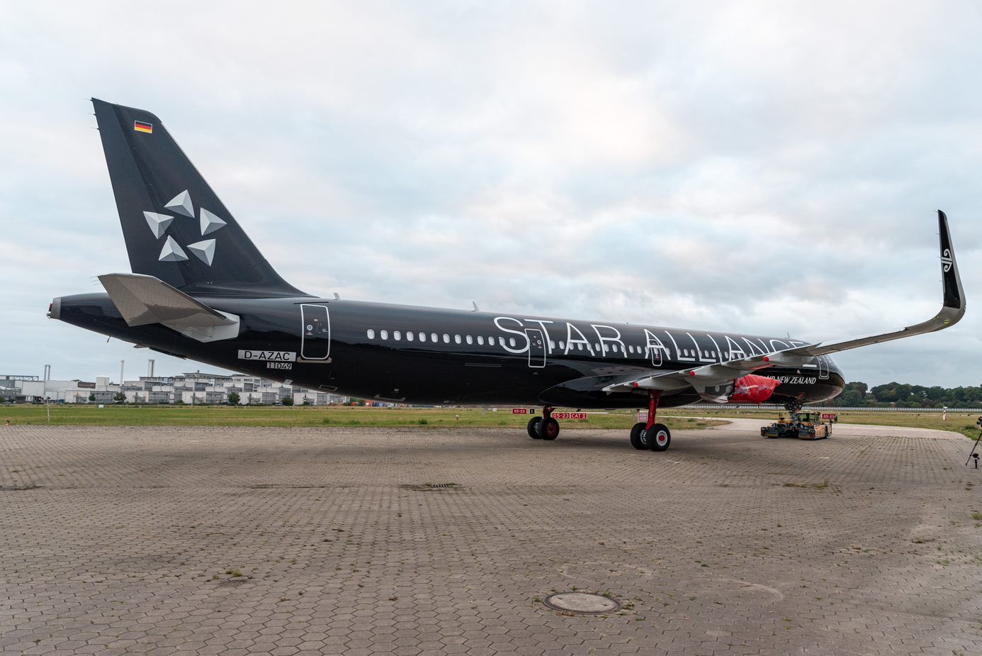 STAR ALLIANCE|ニュージーランド航空|Airbus A321neo Air New Zealand Airbus A321neo Sports A New Black Star