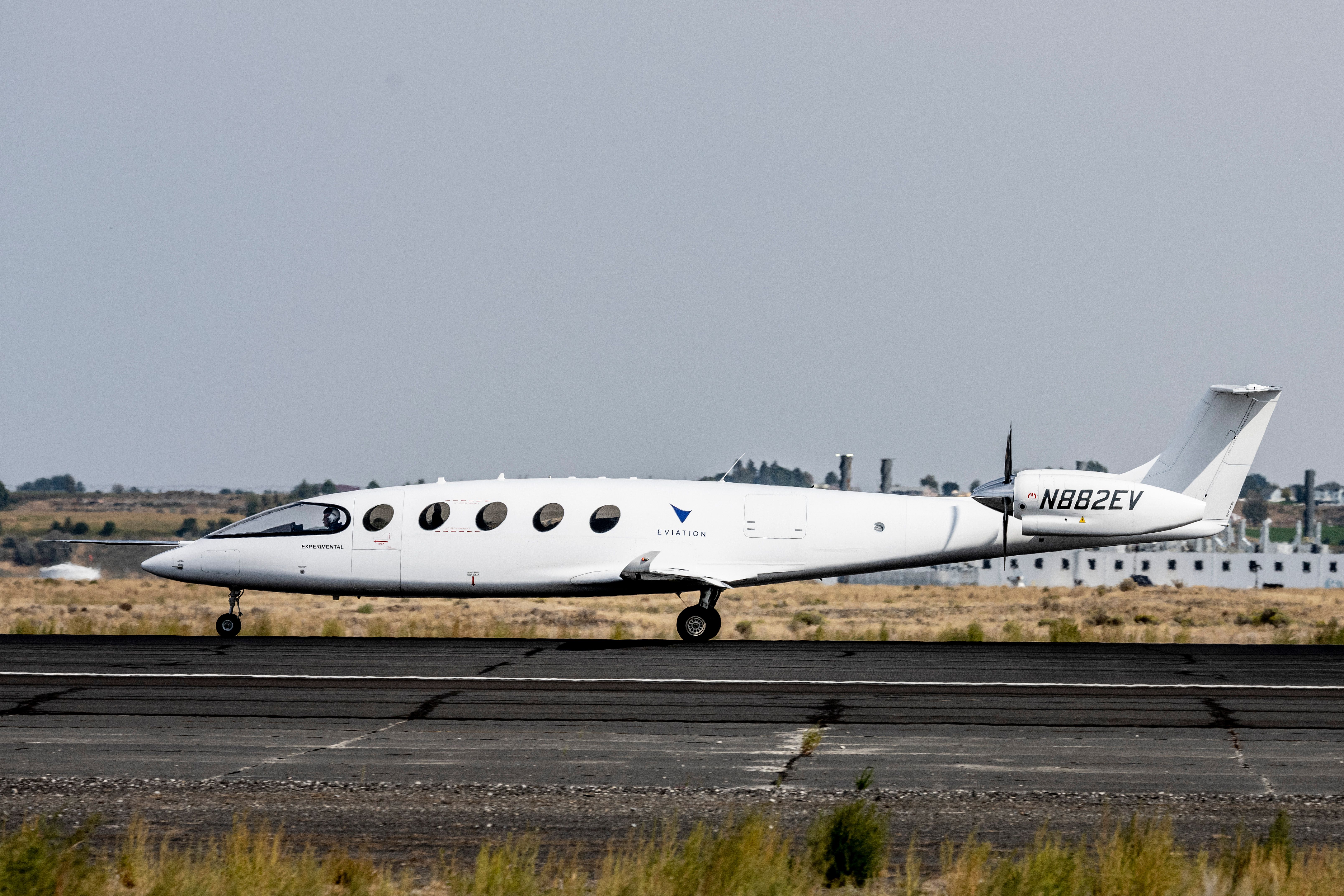 All-Electric Eviation Airplane Completes Taxi Test Ahead Of First Flight