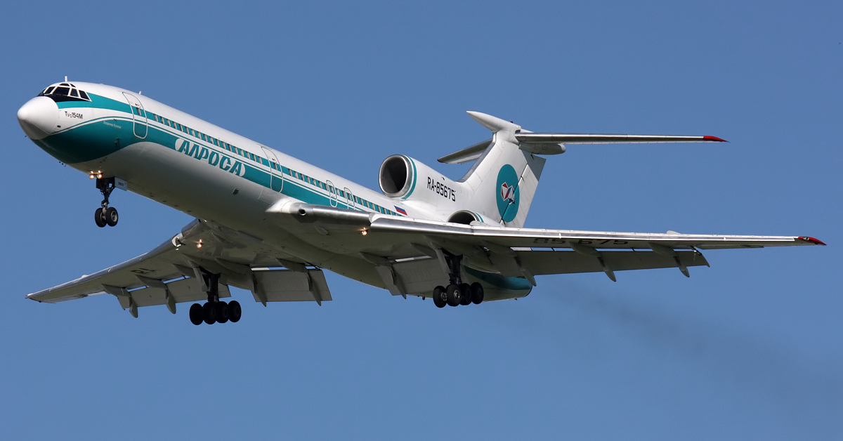 アルベロベロ How Alrosa's Tupolev Tu-154 Landed On An Abandoned Airstrip In 2010