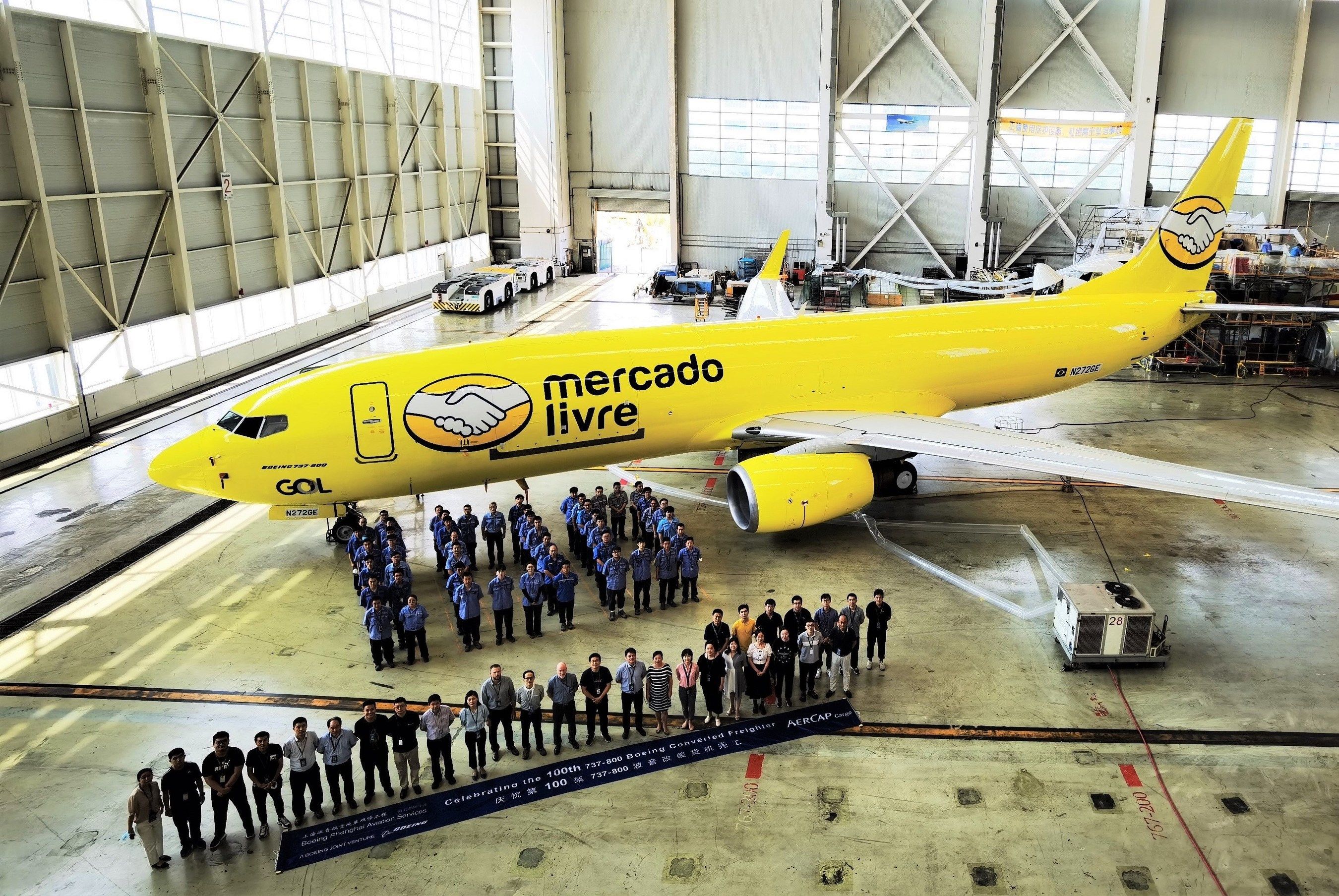 Boeing Has Now Delivered 100 Converted 737-800 Aircraft
