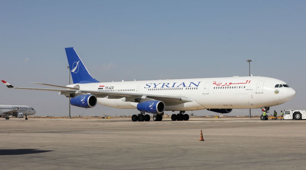 Where Does Syrian Air Fly Its Airbus A340s?