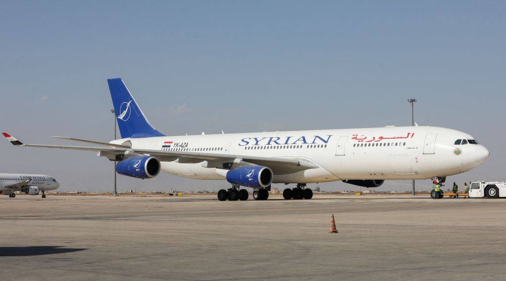 Where Does Syrian Air Fly Its Airbus A340s?