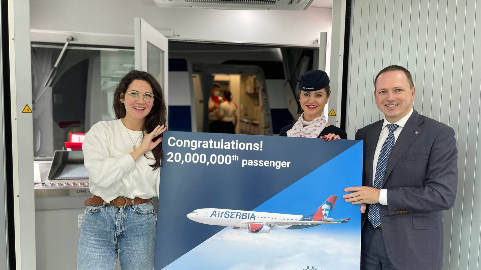 Air Serbia Awards 20 Millionth Passenger With Surprise Free Flight