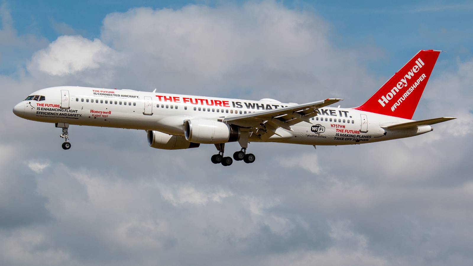 Did You See Honeywell’s Unusual Boeing 757 Testbed Over Bristol Yesterday?