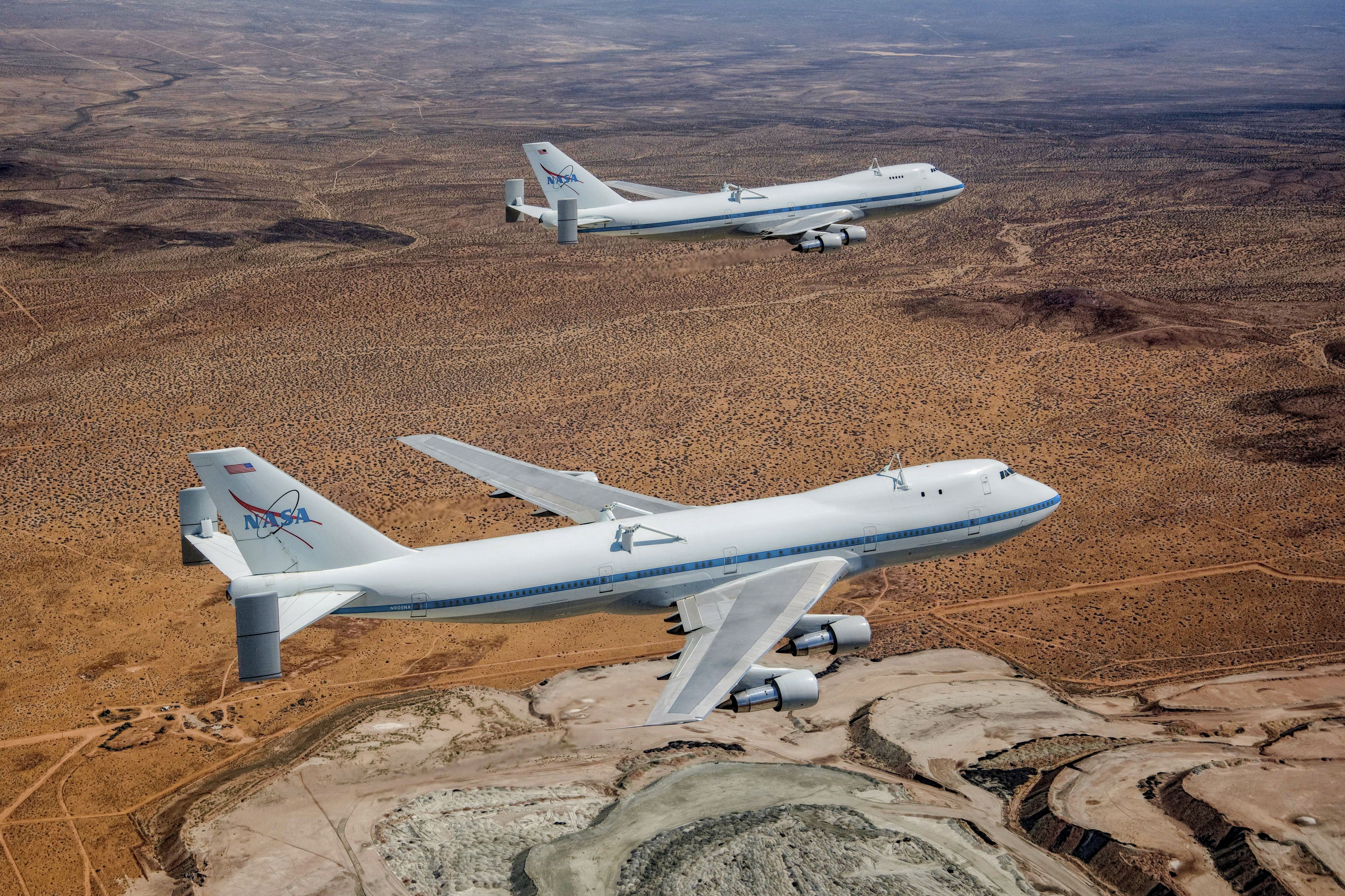 The Story Of NASA's Boeing 747 Shuttle Carrier Aircraft