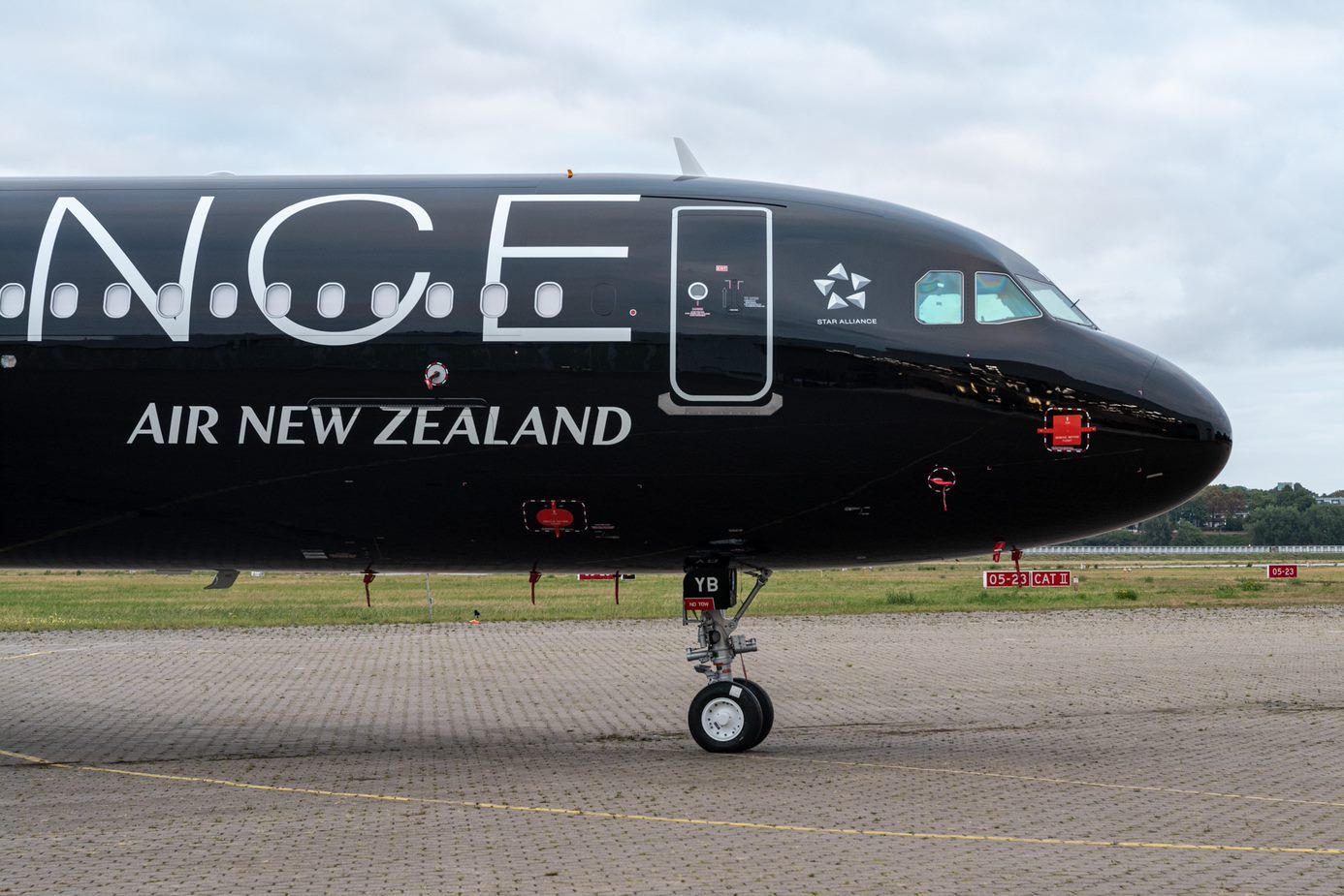 STAR ALLIANCE|ニュージーランド航空|Airbus A321neo Air New Zealand Airbus A321neo Sports A New Black Star