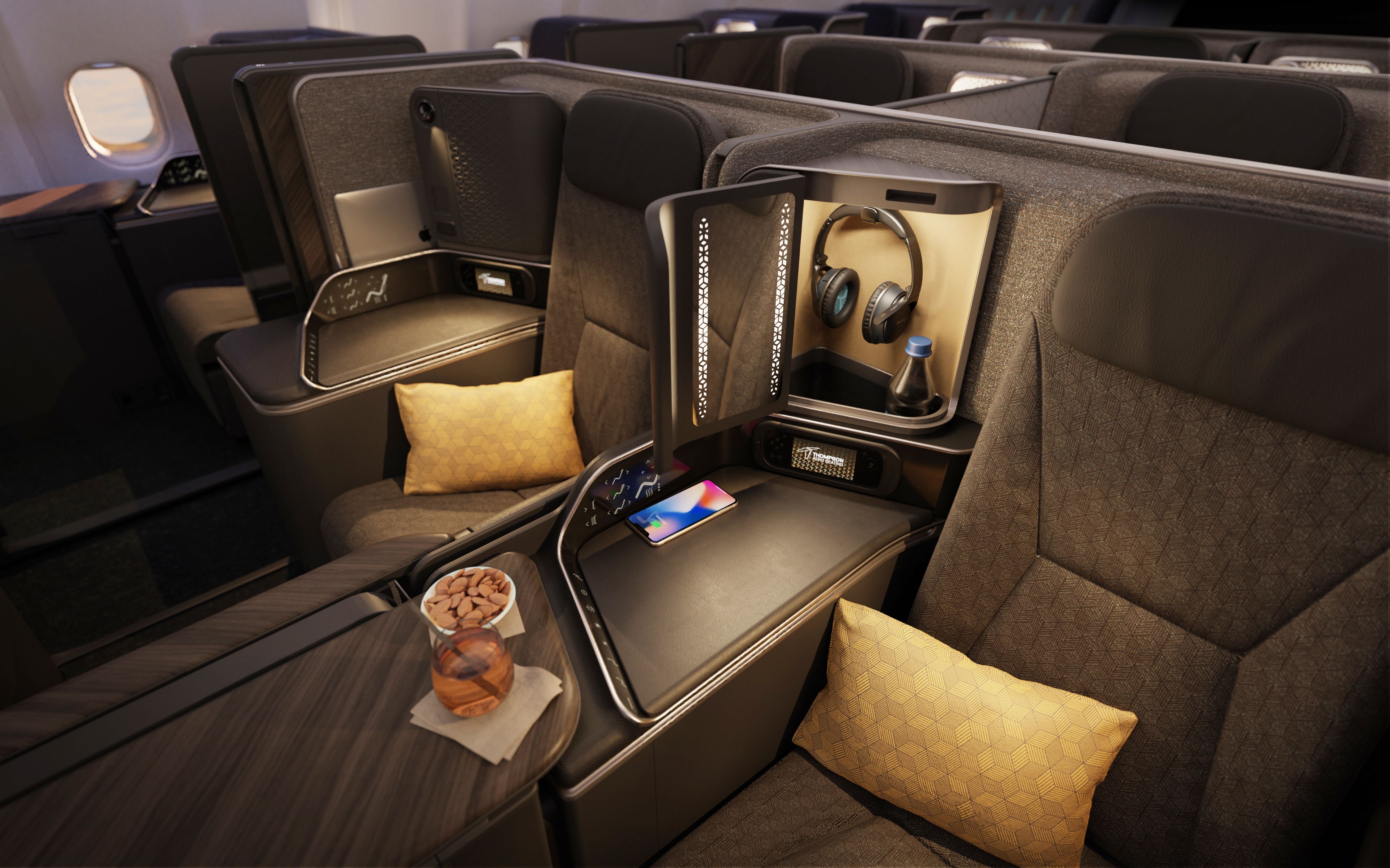 Thompson Aero Reports Upsurge In Interest For Widebody Seating Products