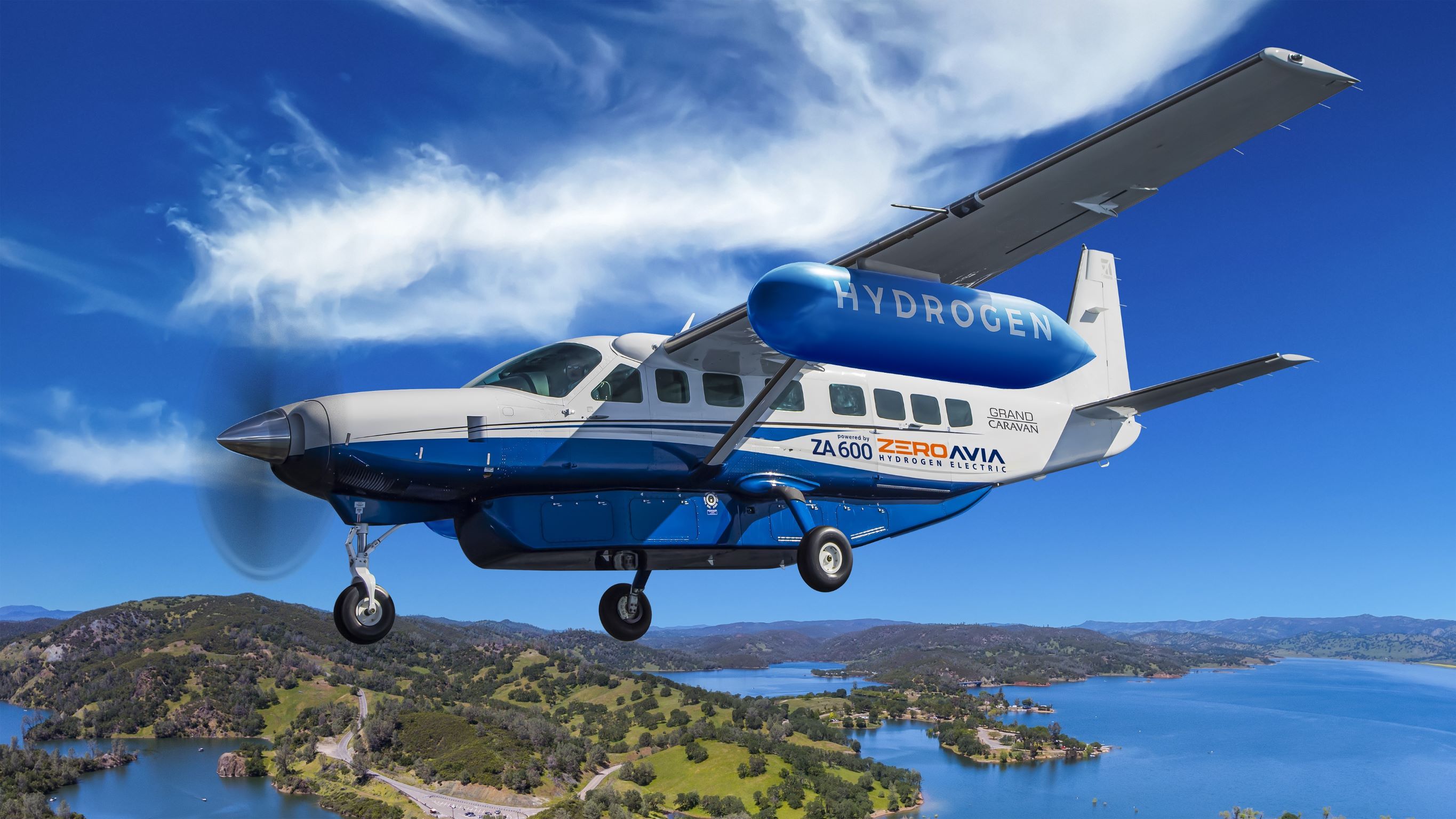 ZeroAvia & Textron To Develop Cessna Grand Caravan Hydrogen-Electric Powertrain