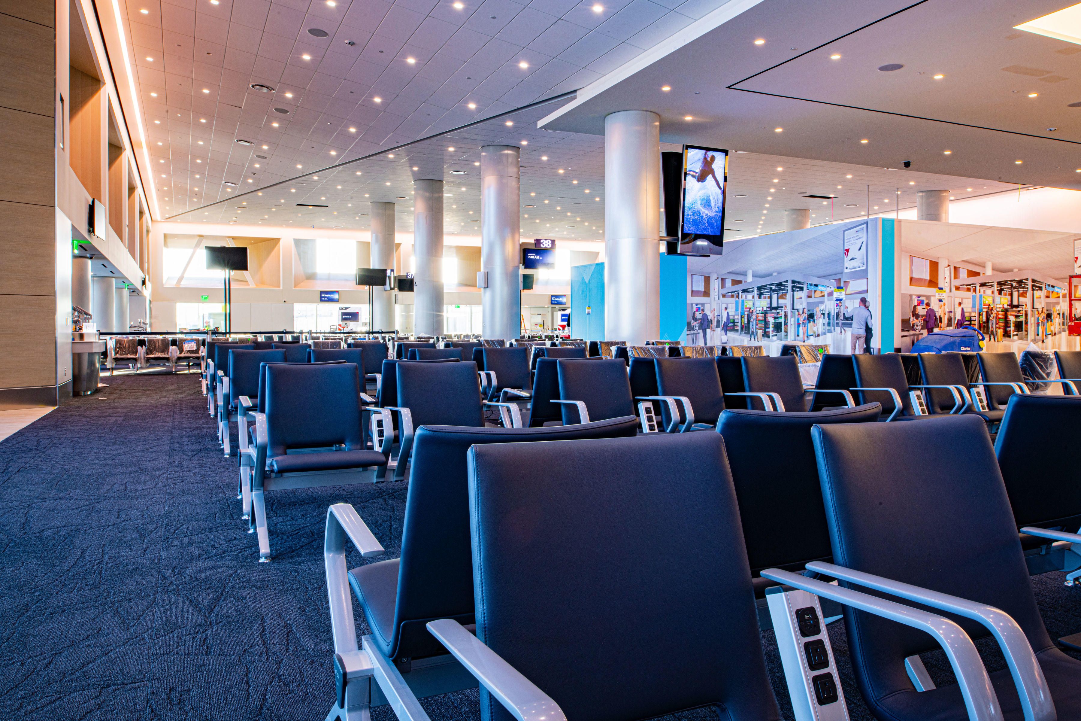 First Look: Delta Air Lines Brand New Terminal 3 At Los Angeles International Airport