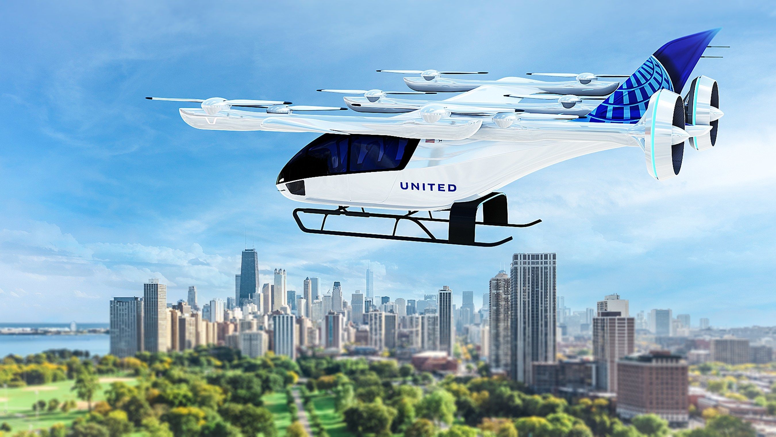 United Airlines Increases Its eVTOL Options With Eve Order