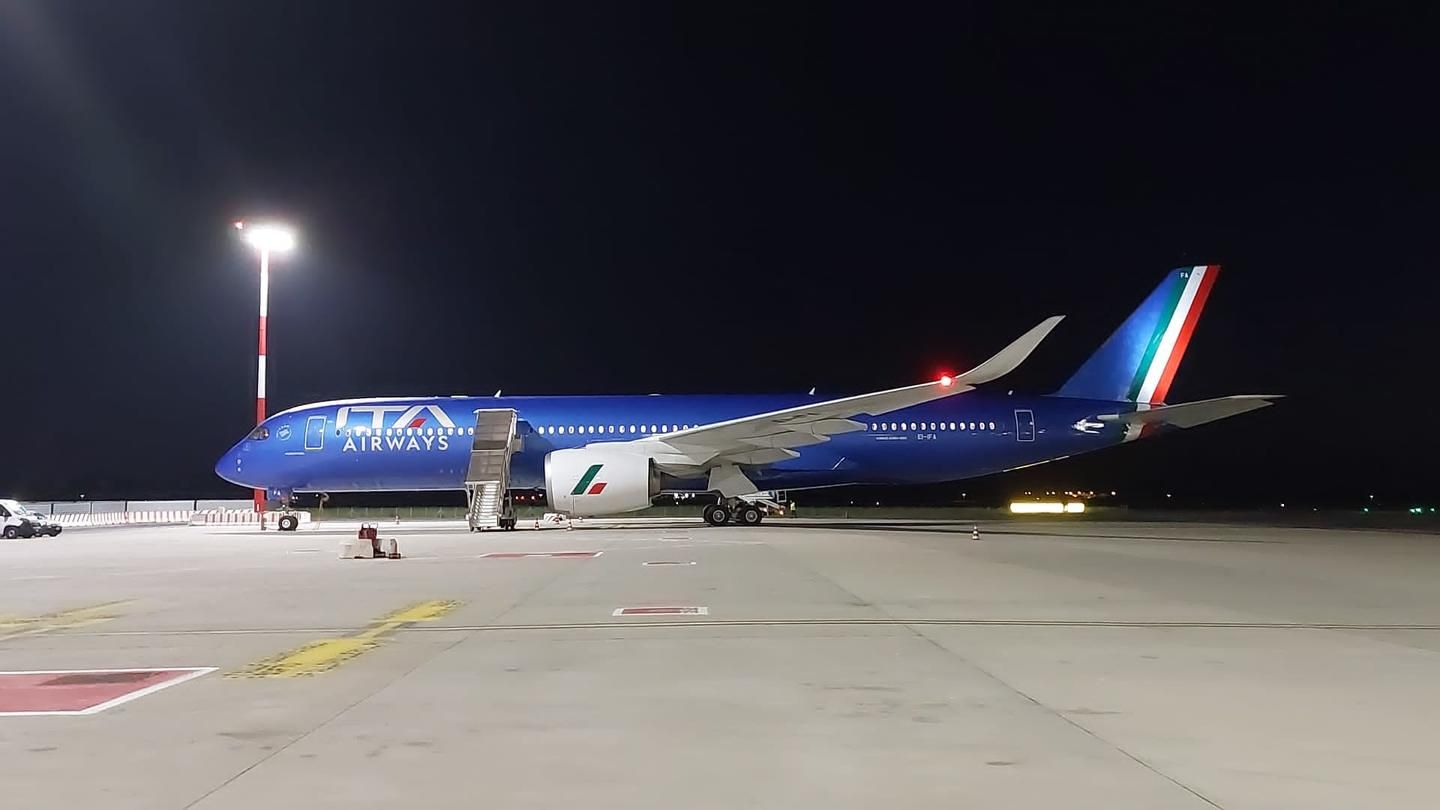 Quick Turnaround: ITA Airways' Airbus A350-900 In Service Hours After Delivery