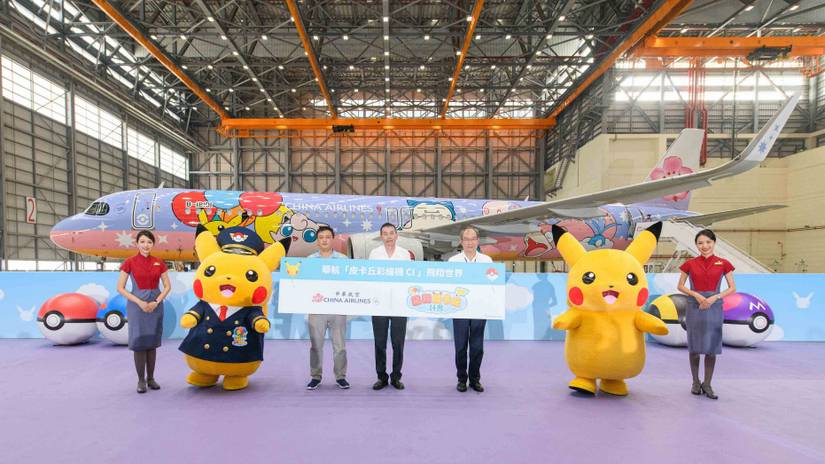 China Airlines Unveils Stunning Pikachu Airbus A321neo And