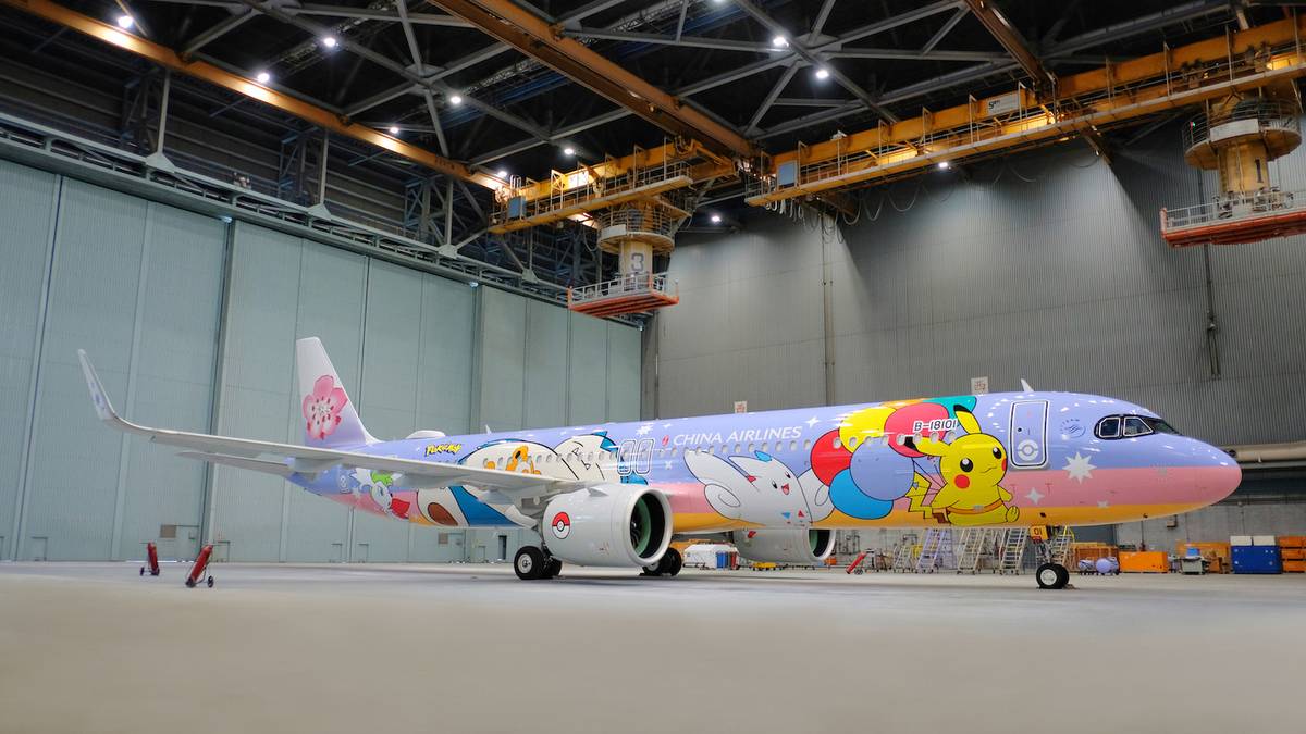 CHINA AIRLINES A321neo ポケモン チャイナ jc China Airlines Unveils Stunning Pikachu Airbus A321neo And