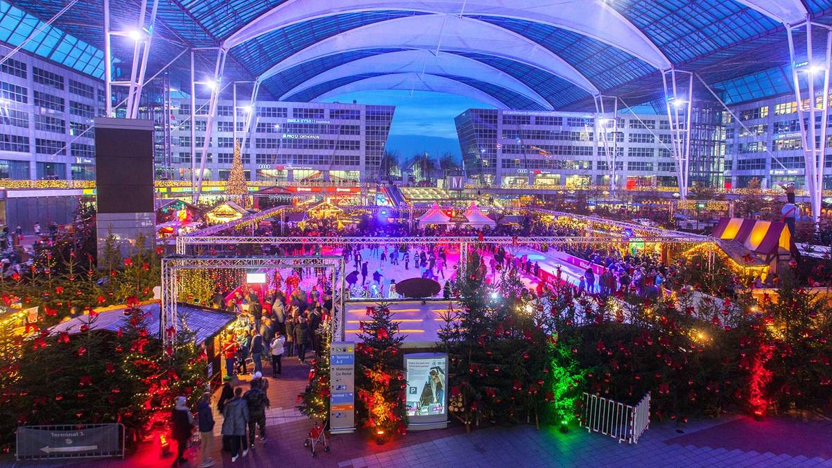 Did You Know Germany's Munich Airport Hosts Its Own Christmas Market?