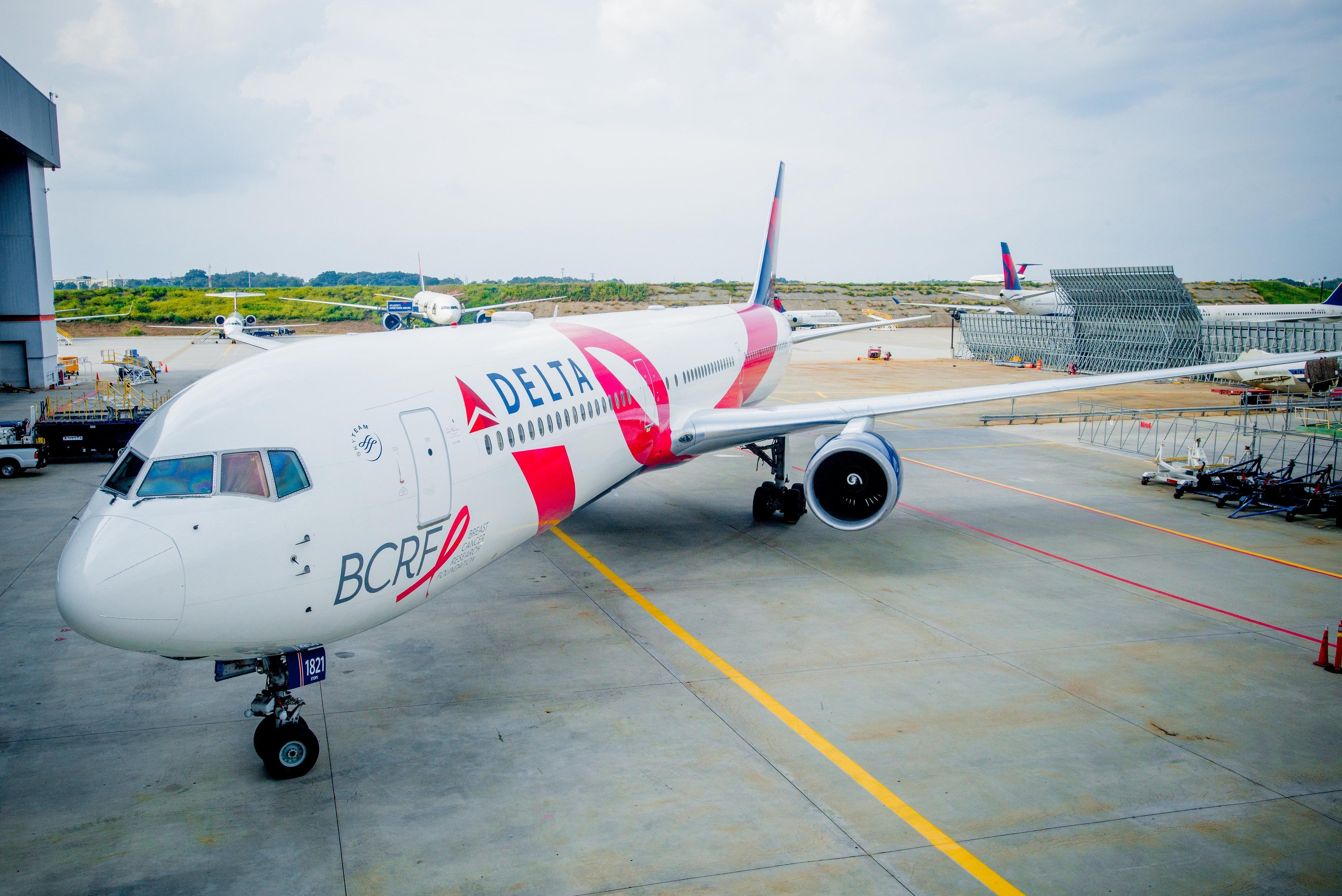 Here's Where Delta Air Lines Flies Its Boeing 767 Pink Plane