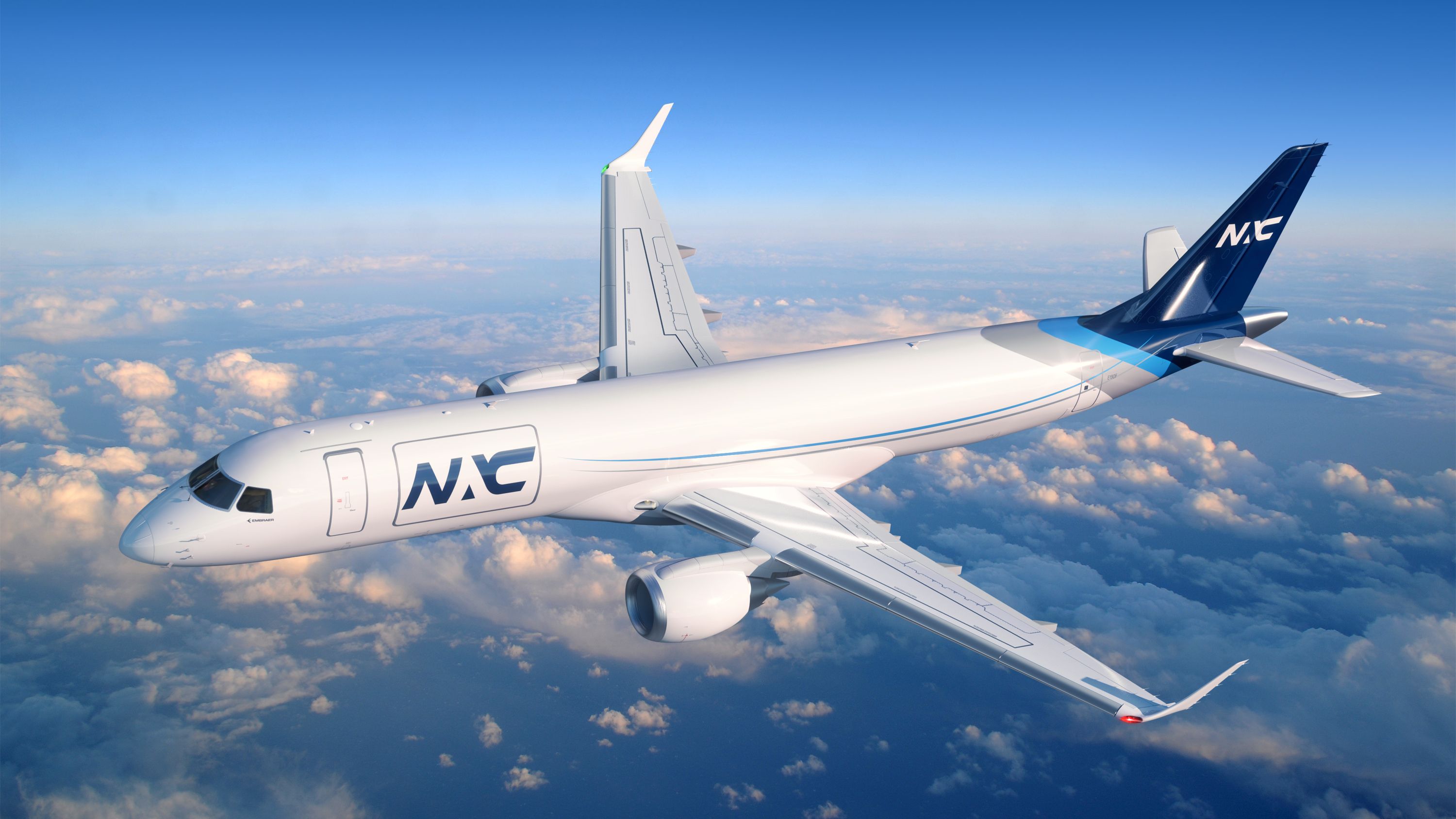 Embraer And NAC Sign Firm Order For Up To 10 E190/195 P2F Conversions