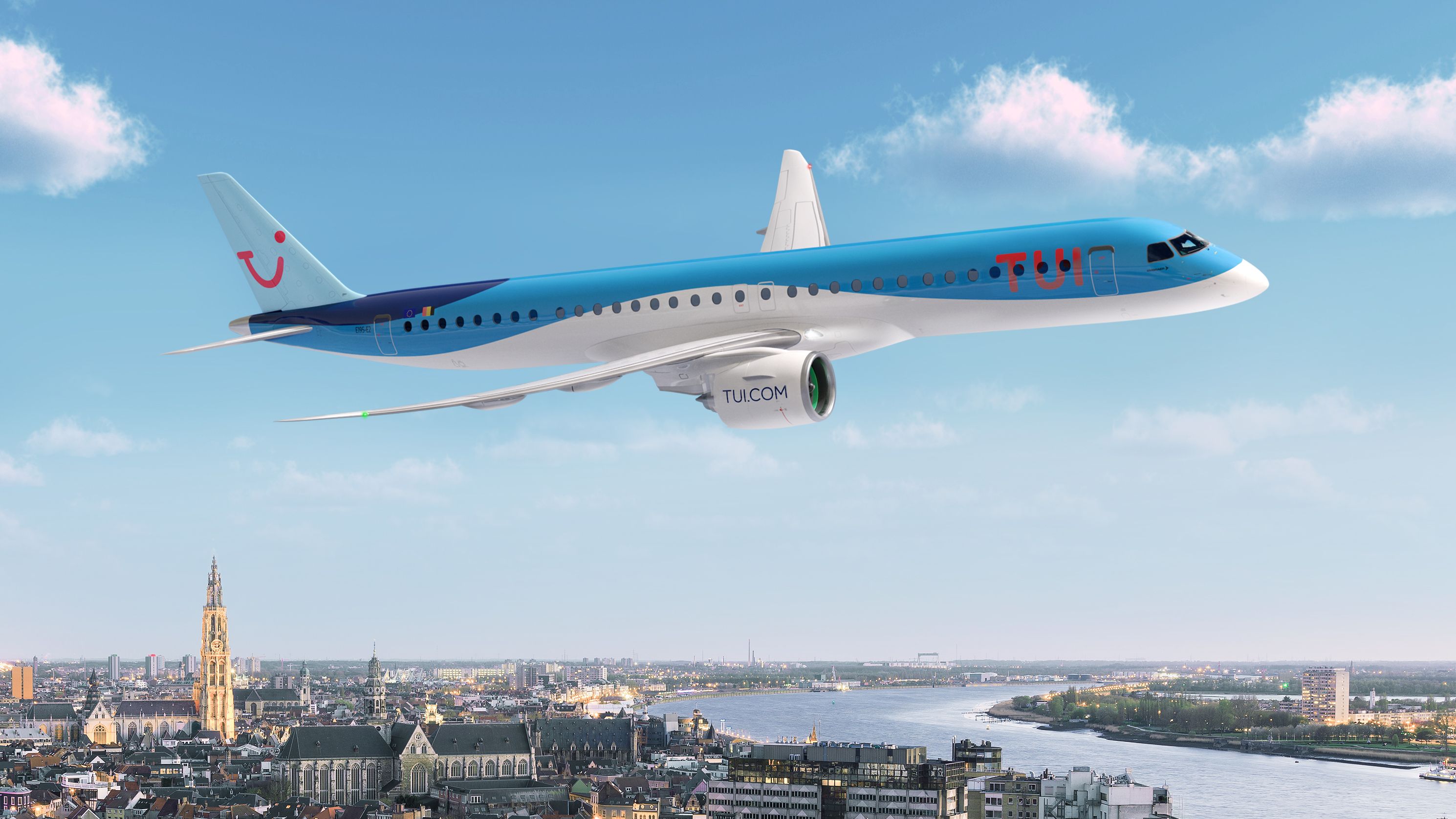 TUI Belgium To Lease 3 Embraer E195-E2 Aircraft From AerCap