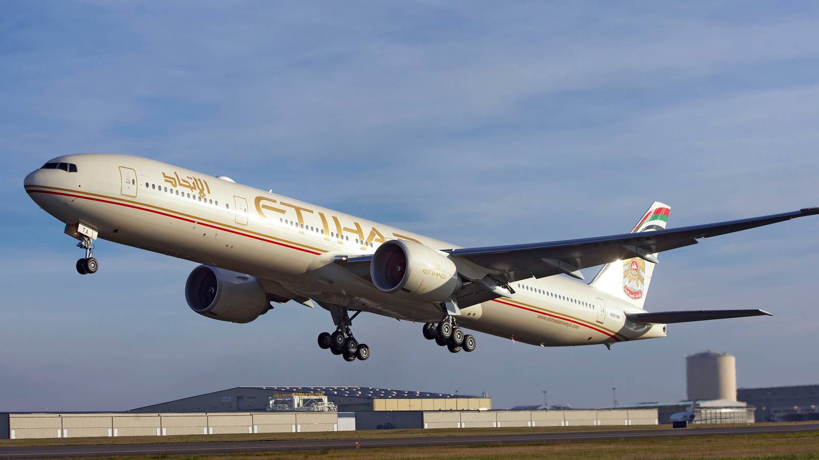 NBA Abu Dhabi Series Prompts Rare Etihad Boeing 777 Visit To Milwaukee