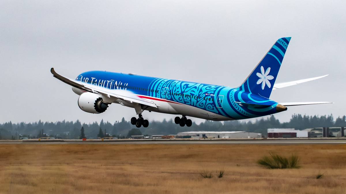 Touchdown: Air Tahiti Nui Operates Its 1st Flight To Seattle
