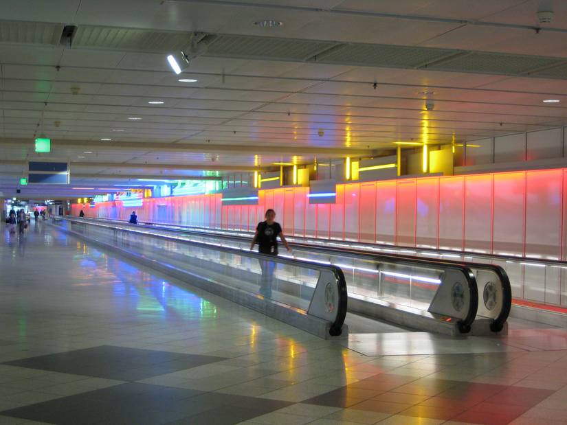 Why Do Airports Have Moving Walkways?