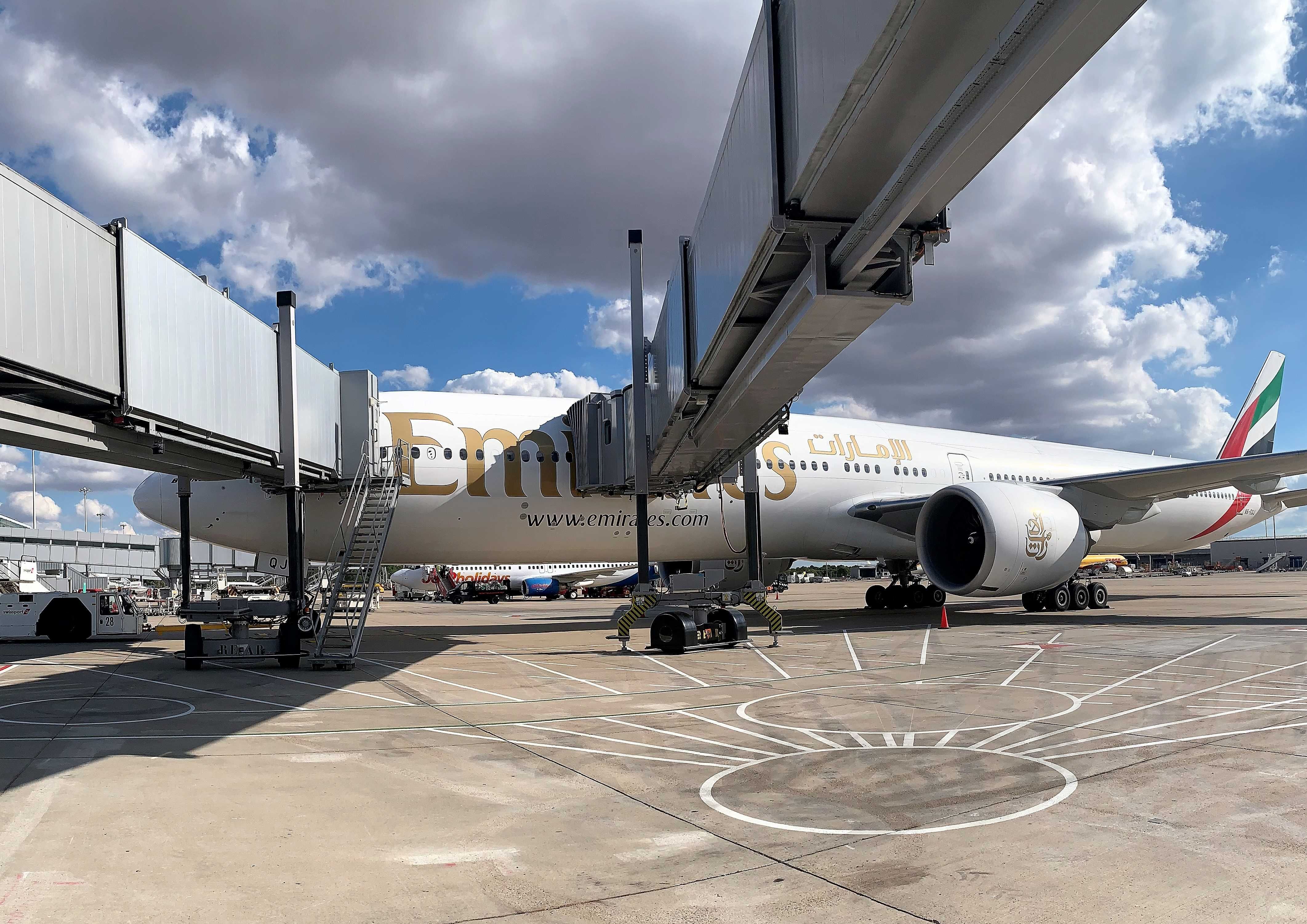 Emirates Now Has Access To A Double Jetbridge at London Stansted