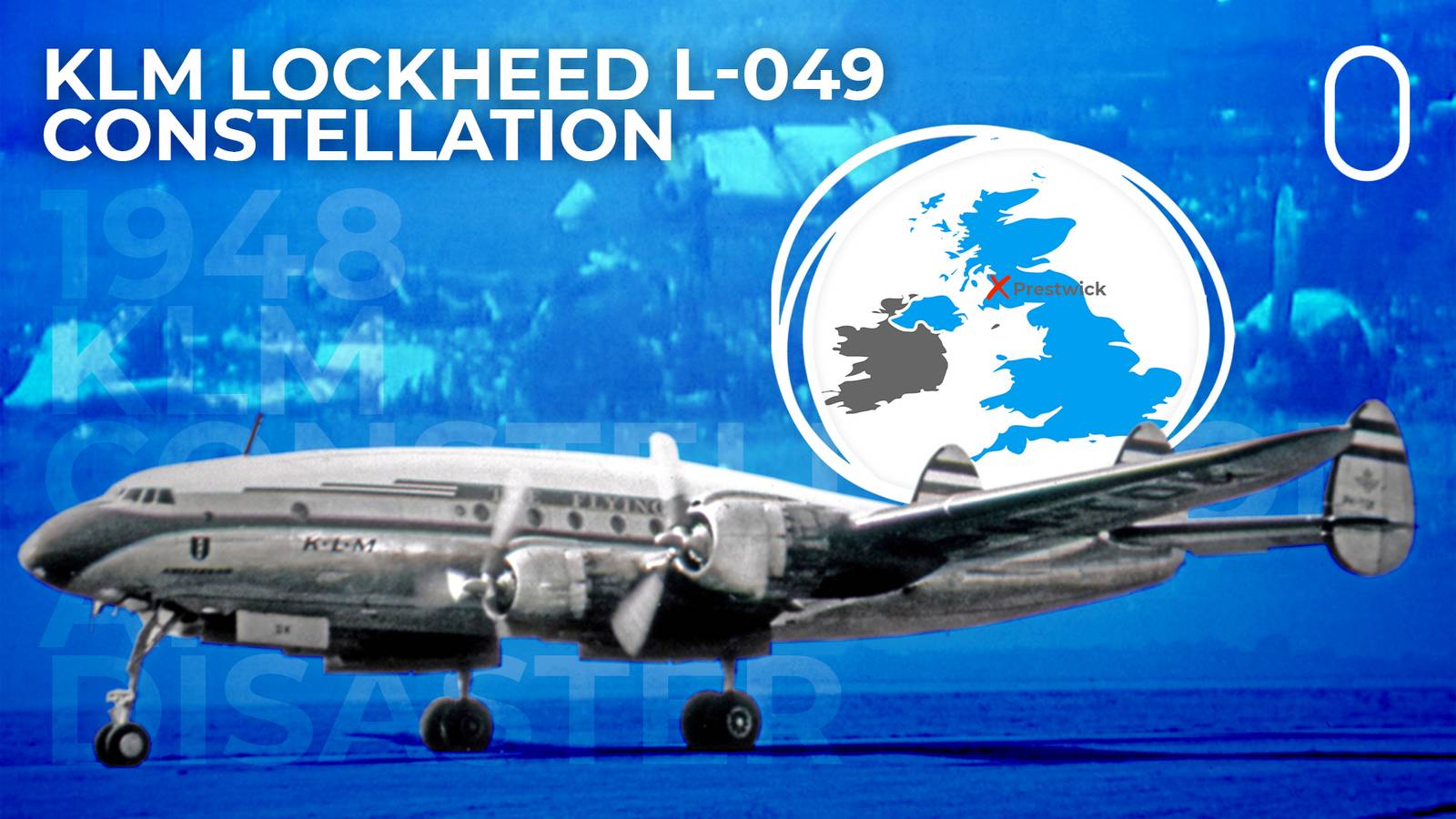 On This Day In 1948 A KLM Lockheed Constellation Crashed Near Glasgow ...