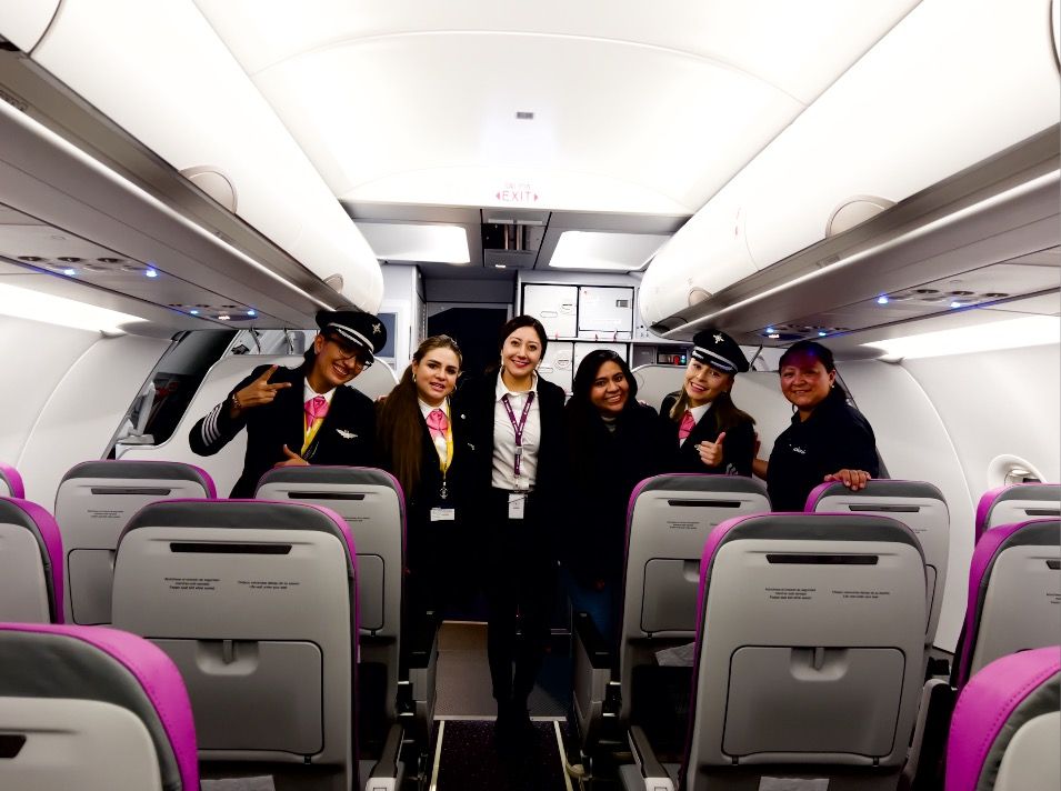 Inside a Volaris Airbus A321neo