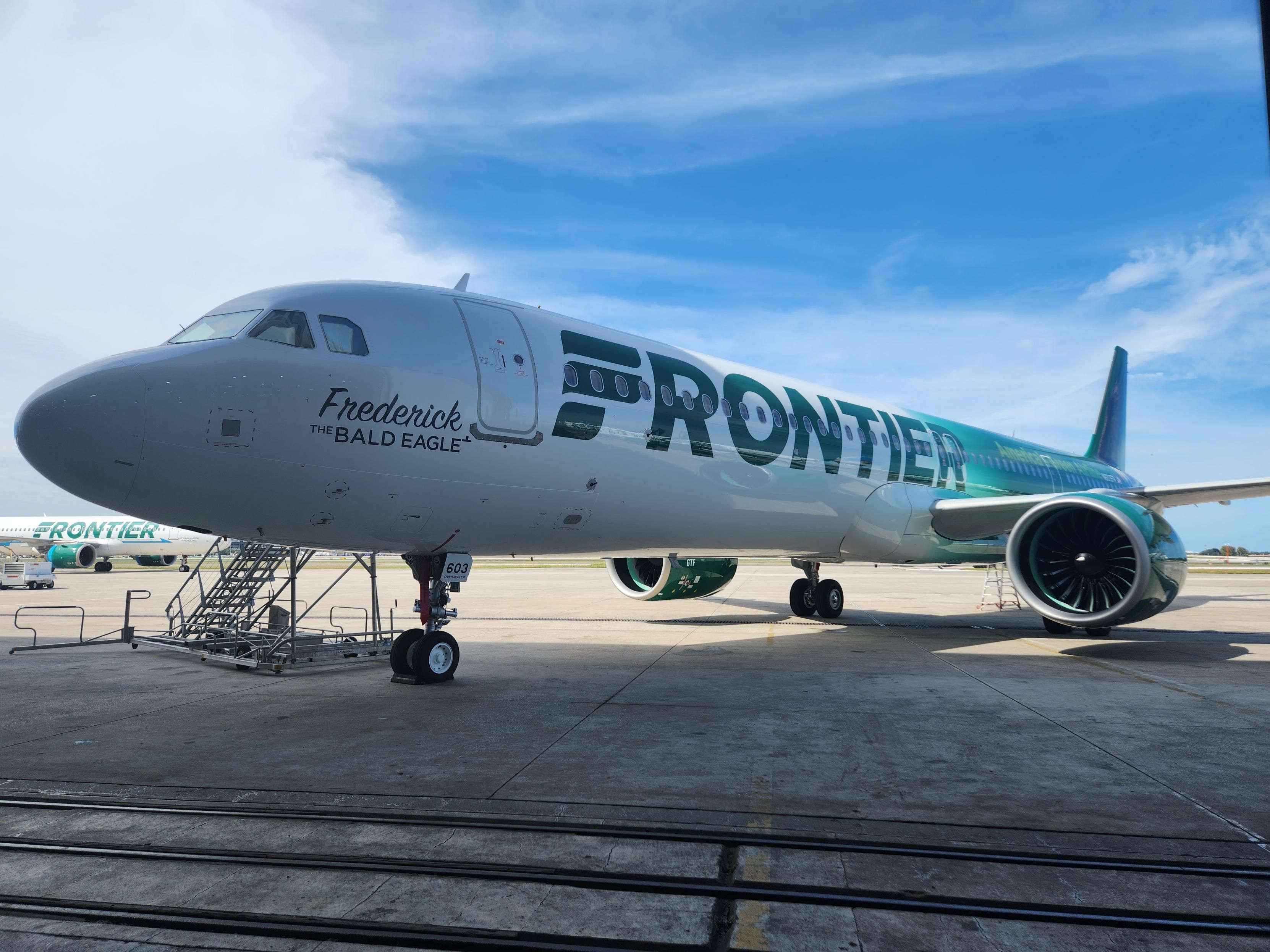 Frontier Airlines Unveils New Ultra Fuel Efficient Airbus A321neo