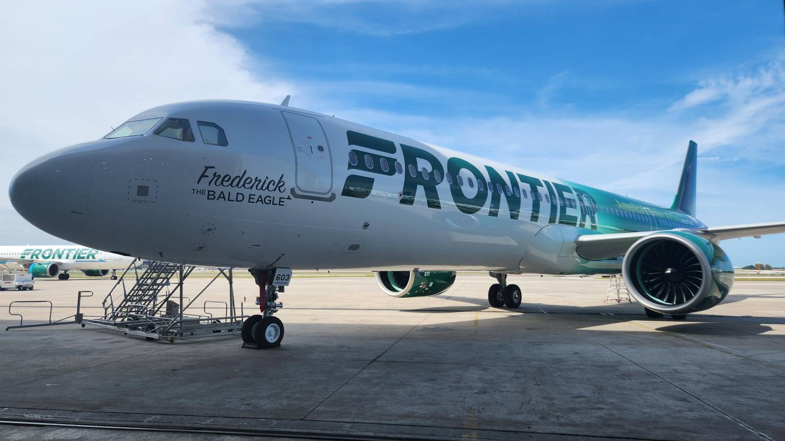 Frontier Airlines Unveils New Ultra Fuel Efficient Airbus A321neo