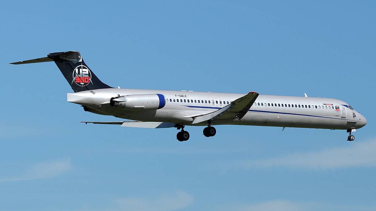 Which Aircraft Types Did Former French Charter Carrier Blue Line Operate?