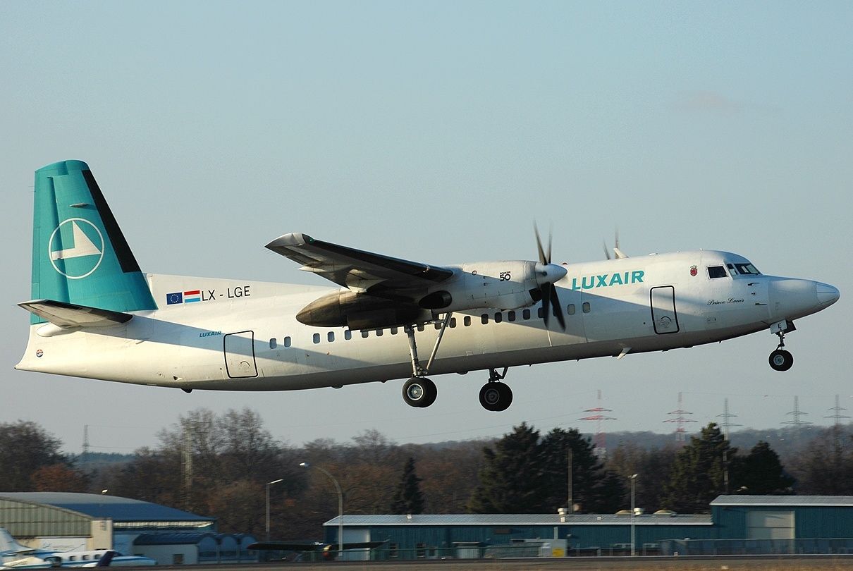 20 Years Ago Today A Fokker 50 Was Involved In Luxembourg's Deadliest-Ever Air Crash