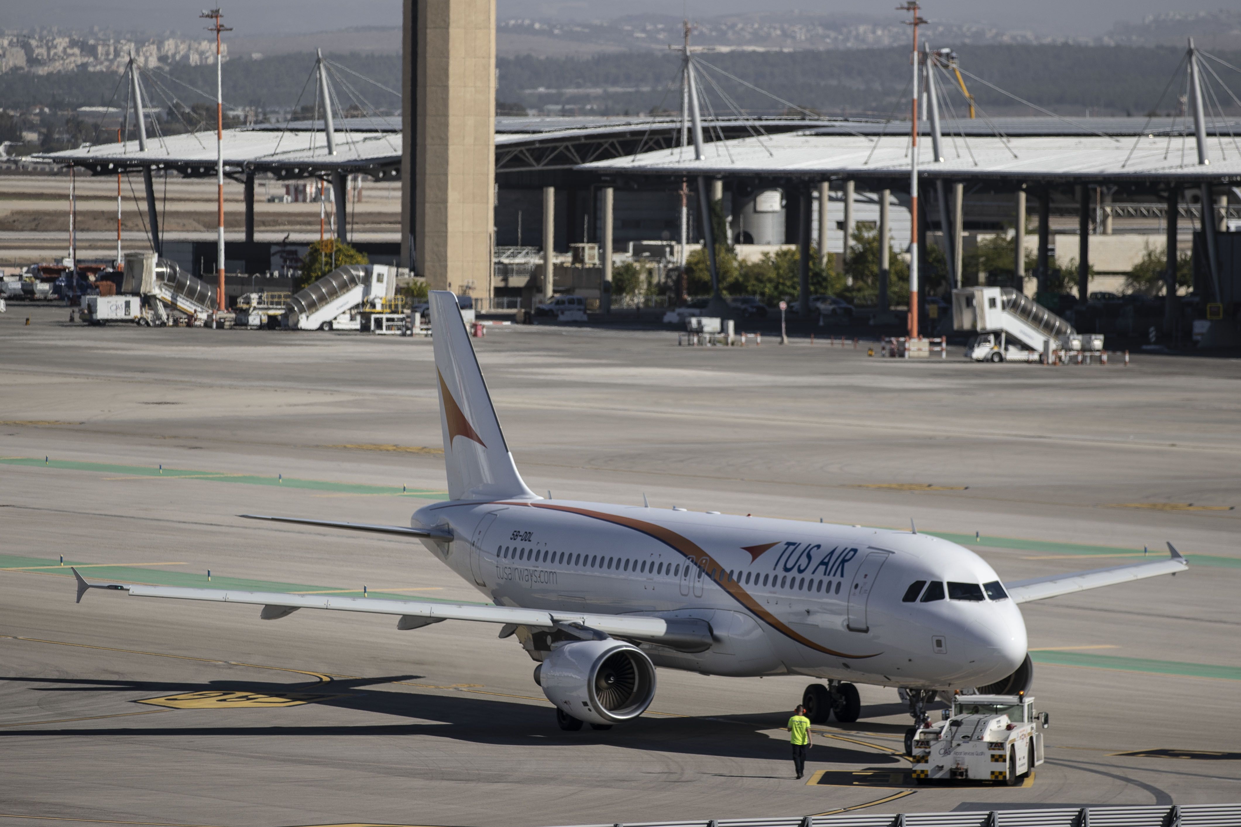TUS Airways Operates First Flight From Israel To Doha For World Cup
