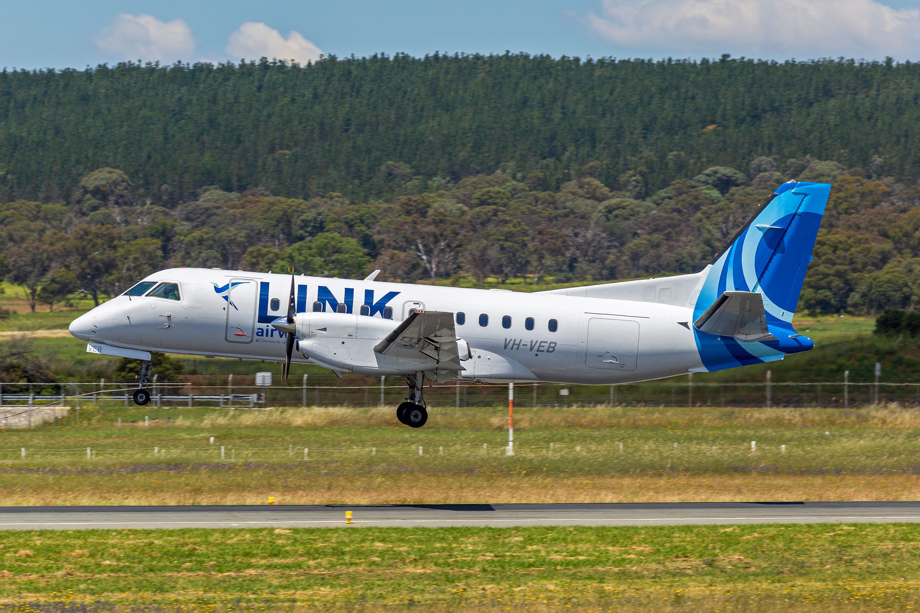 Bizarre: Link Airways Saab 340 Fuselage Punctured By Ratchet Strap