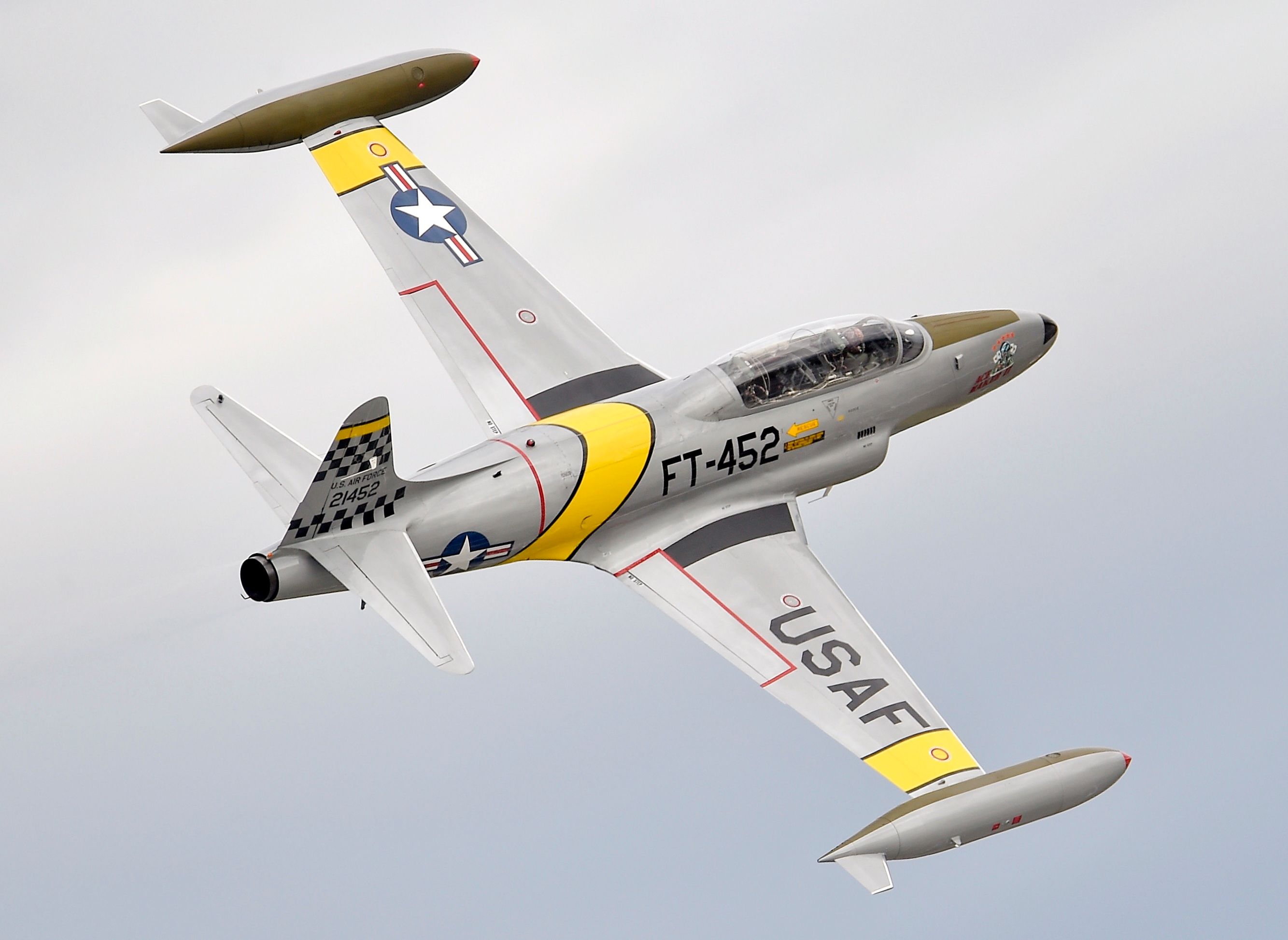 Kittens Born Inside Historic Lockheed T-33 Shooting Star Cockpit