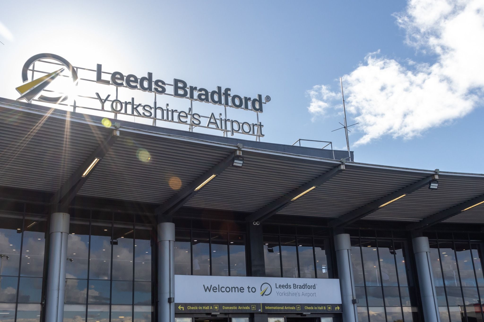 Leeds Bradford Airport in Yorkshire