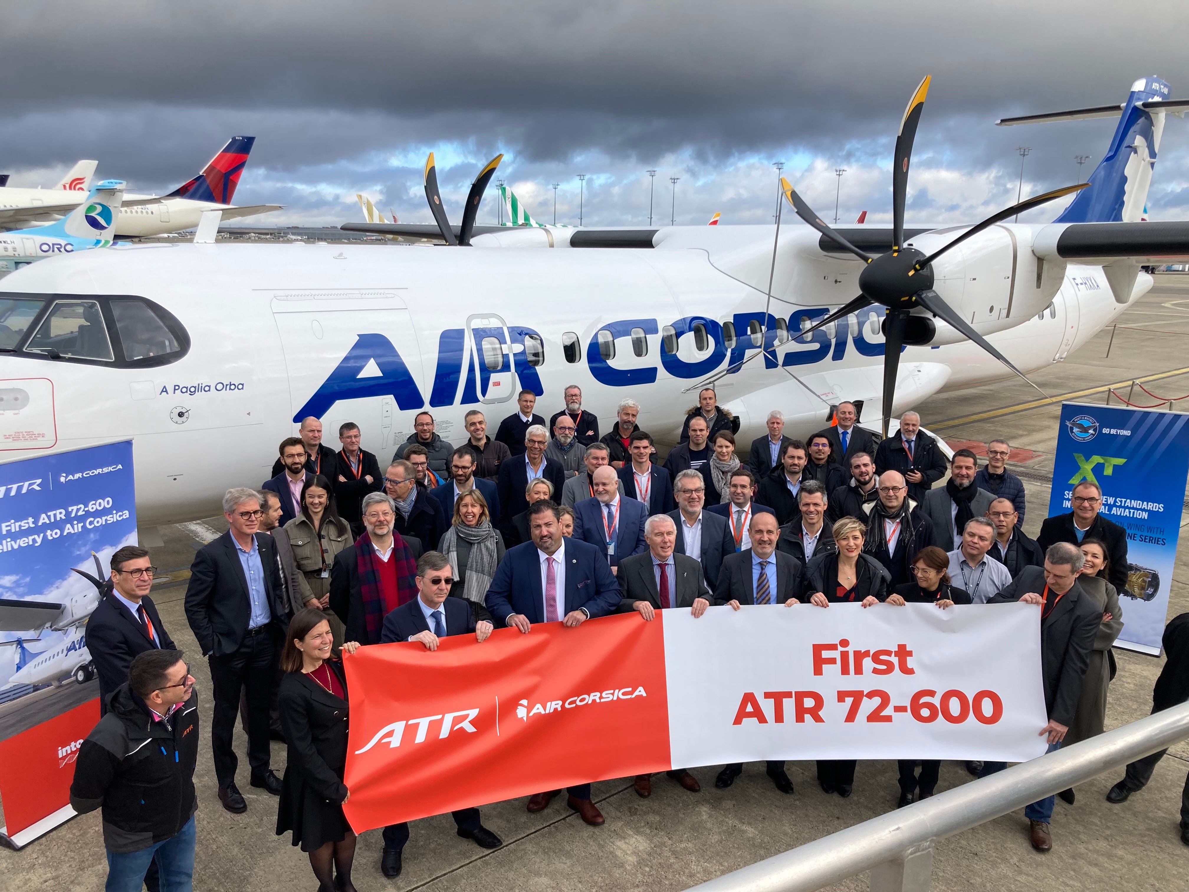 Air Corsica Takes The First ATR 72-600 Powered By PW127XT Engines