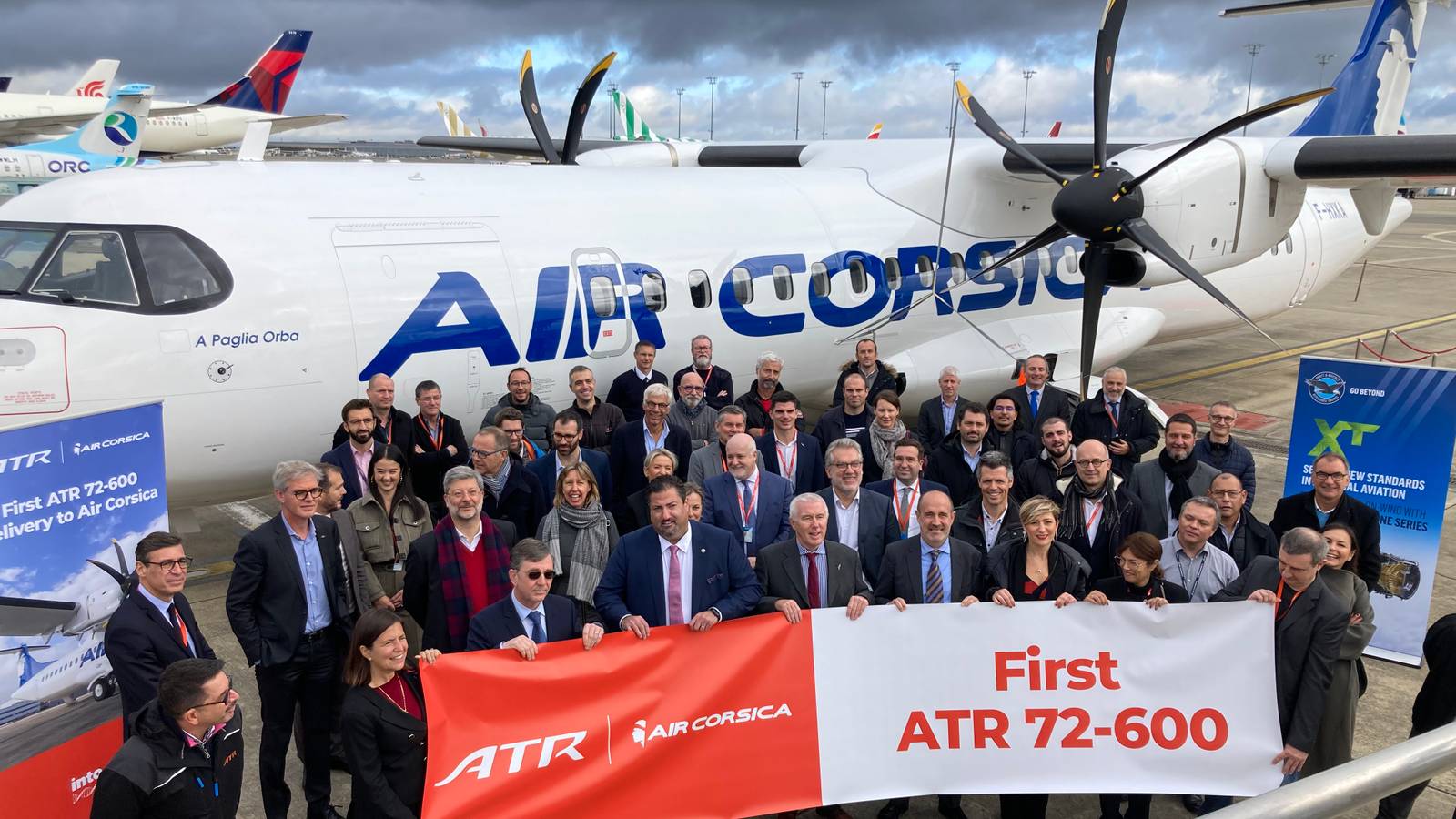 Air Corsica Takes The First ATR 72-600 Powered By PW127XT Engines