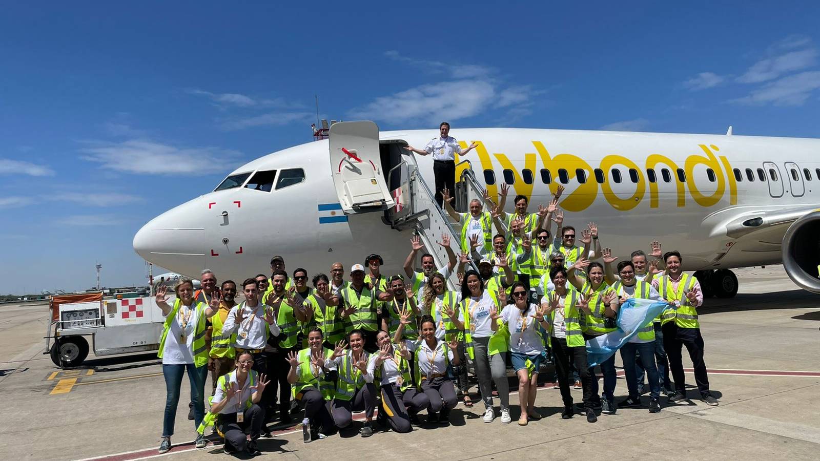 Flybondi's 10th Boeing 737 Had A World-Hopping Five Stop Delivery Flight