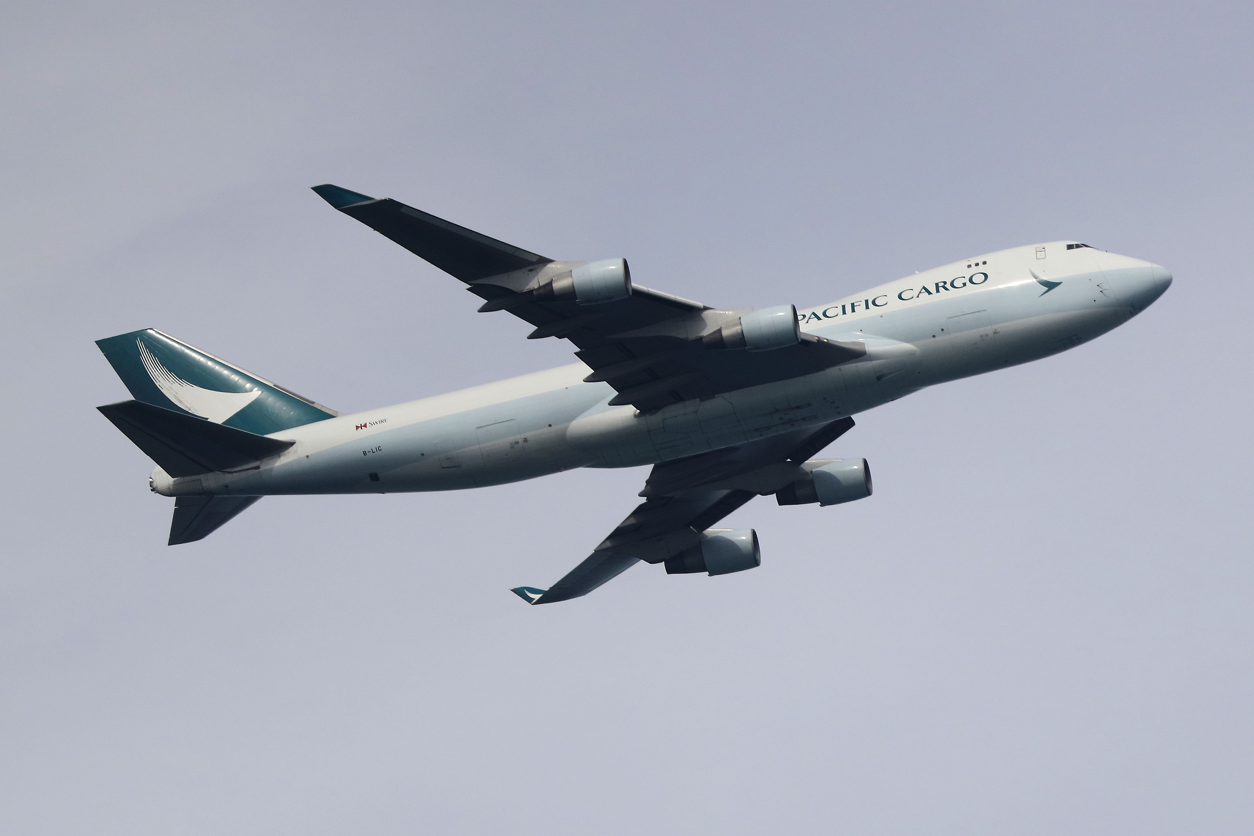 Cathay Pacific Cargo aircraft, Boeing B747-467F(ER)