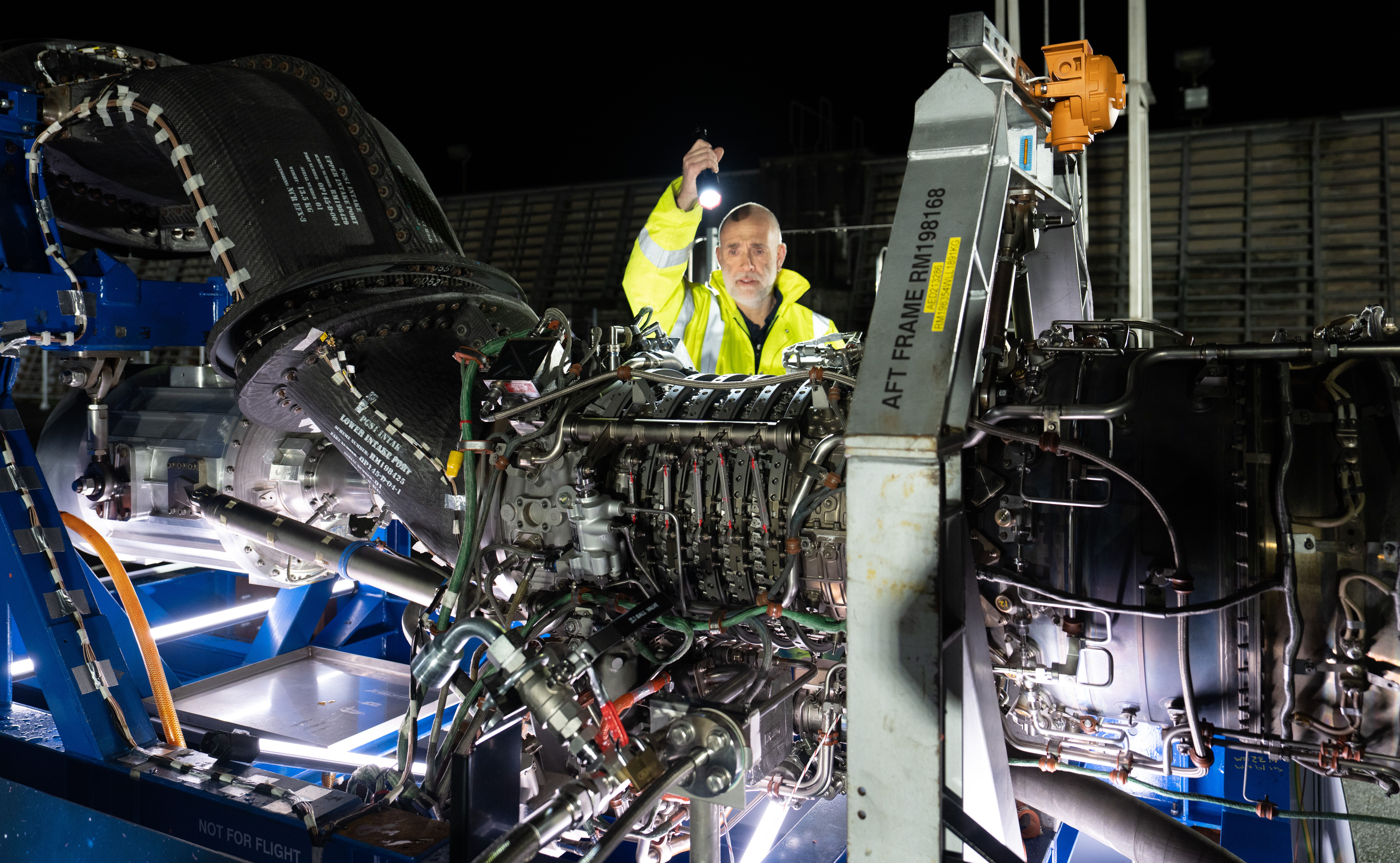 Rolls-Royce Starts Hydrogen Tests On Turbine Engine