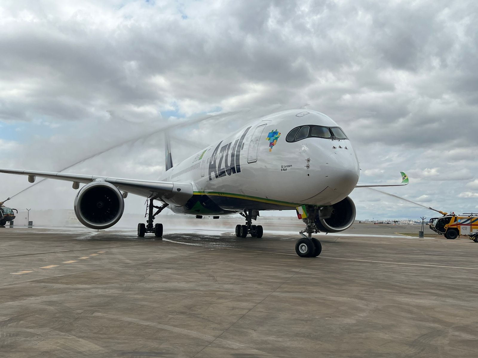 Azul Linhas Aéreas Inaugurates Its Airbus A350 On Its 14th Birthday