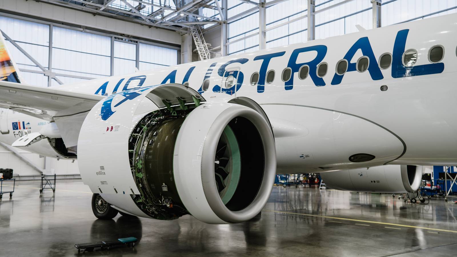 airBaltic Completes Airbus A220 A-Check For Air Austral