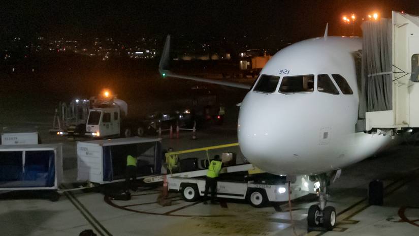 A321 Loading Orlando International Airport Faces Jet Fuel Shortage